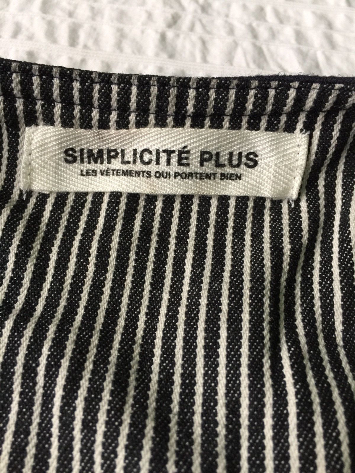 Japanese Brand Simplicite plus less vetements vest Size US S / EU 44-46 / 1 - 6 Thumbnail