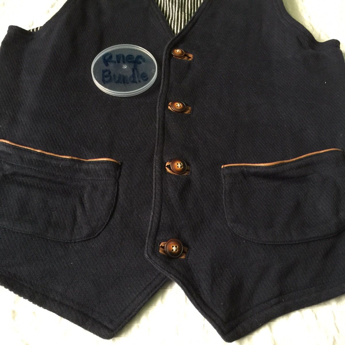 Japanese Brand Simplicite plus less vetements vest Size US S / EU 44-46 / 1 - 5 Thumbnail