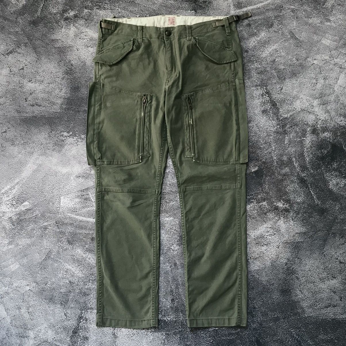 Edwin × Japanese Brand 🔥RARE🔥Edwin Blue Trip japan military pants Size US 34 / EU 50 - 1 Thumbnail