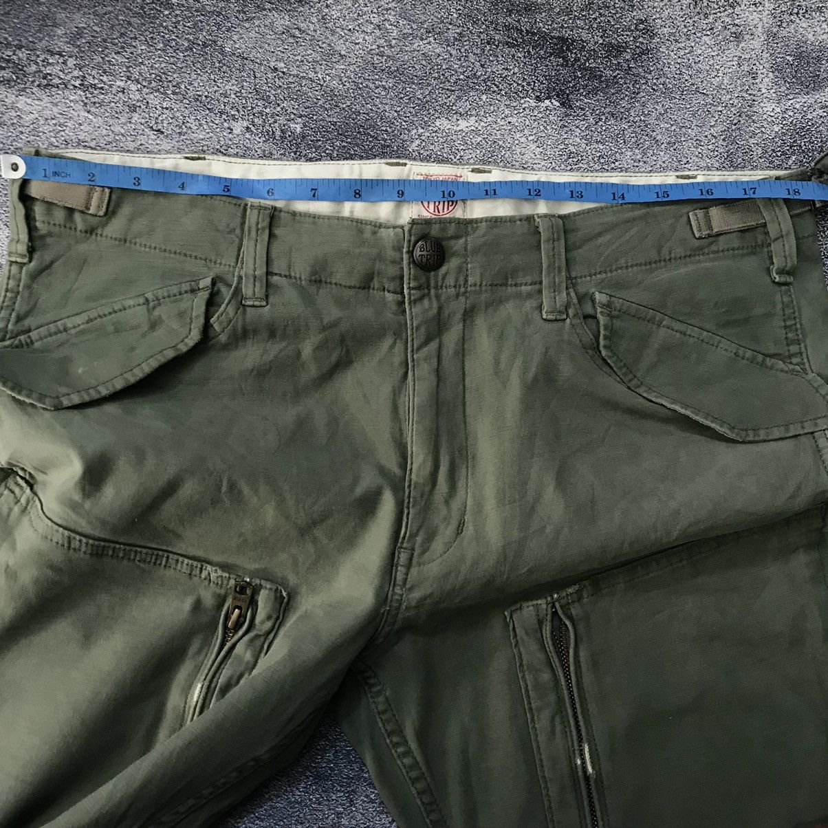Edwin × Japanese Brand 🔥RARE🔥Edwin Blue Trip japan military pants Size US 34 / EU 50 - 9 Thumbnail