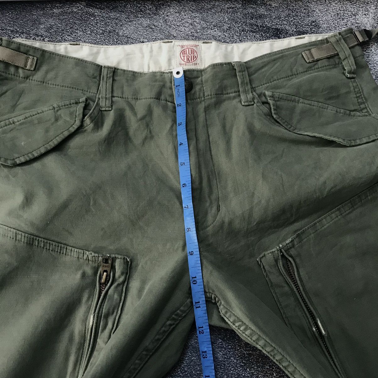 Edwin × Japanese Brand 🔥RARE🔥Edwin Blue Trip japan military pants Size US 34 / EU 50 - 12 Thumbnail