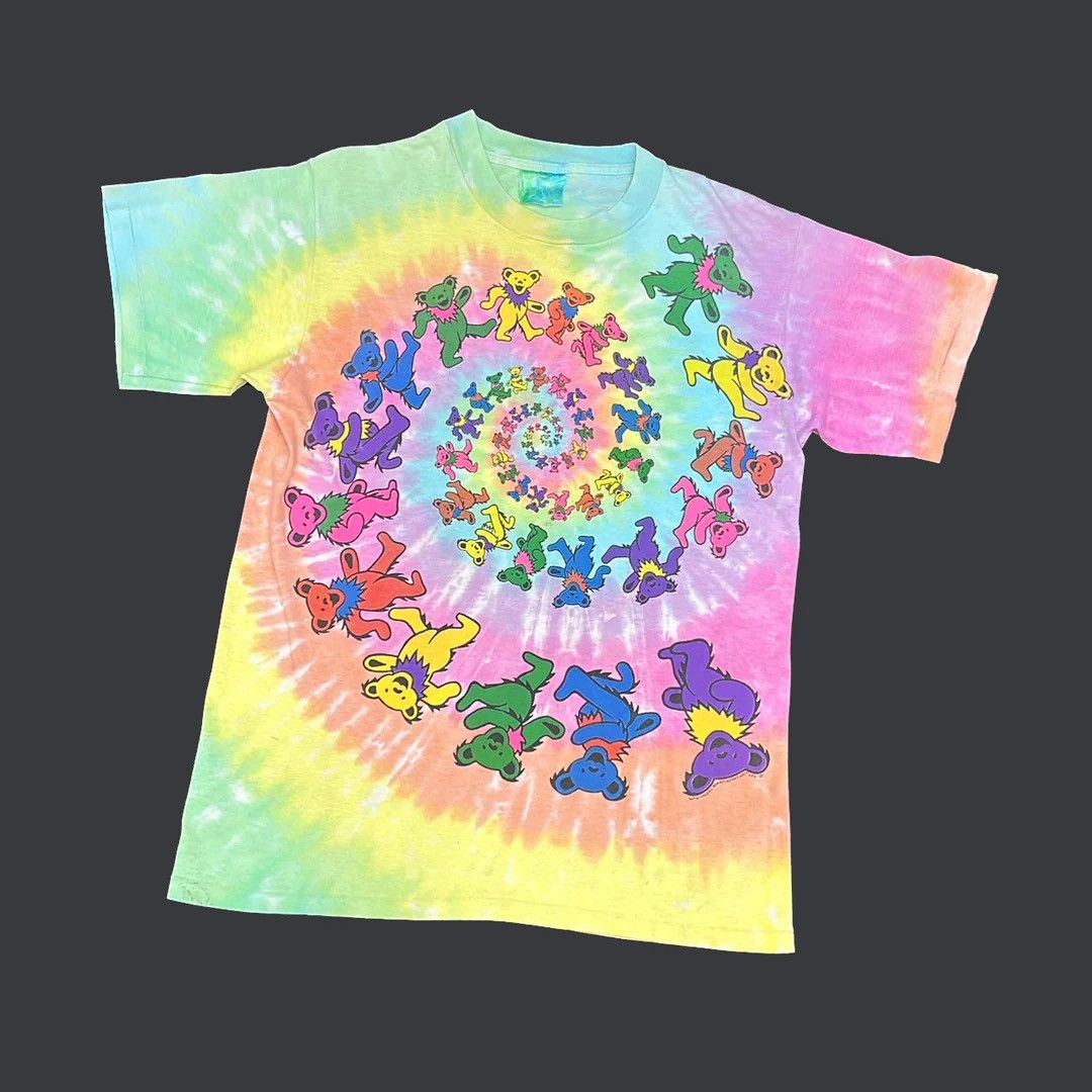 Brockum Grateful Dead 1989 Bears Vintage Tie Dye Brockum T-Shirt Size US L / EU 52-54 / 3 - 1 Thumbnail