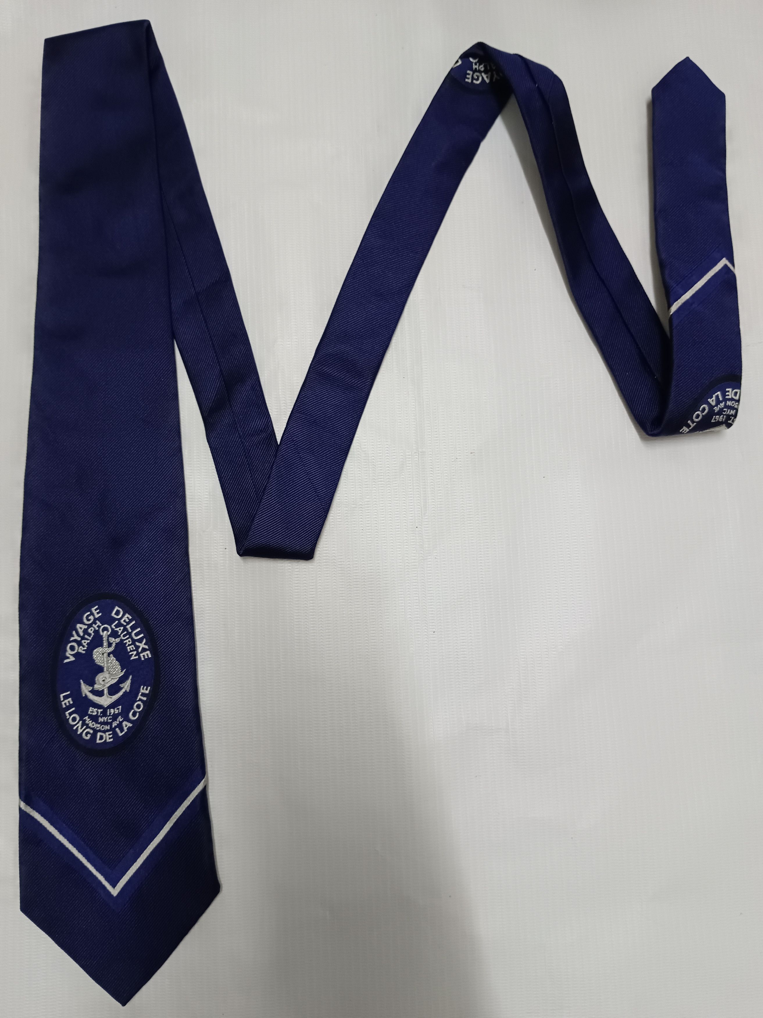 Polo Ralph Lauren × Ralph Lauren × Vintage Rare Ralph Lauren Voyage Deluxe Tie Size ONE SIZE - 3 Thumbnail