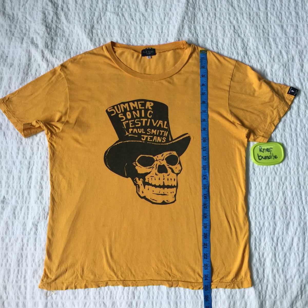 Paul Smith Rare skull design paul smith jeans tshirt Size US L / EU 52-54 / 3 - 16 Thumbnail