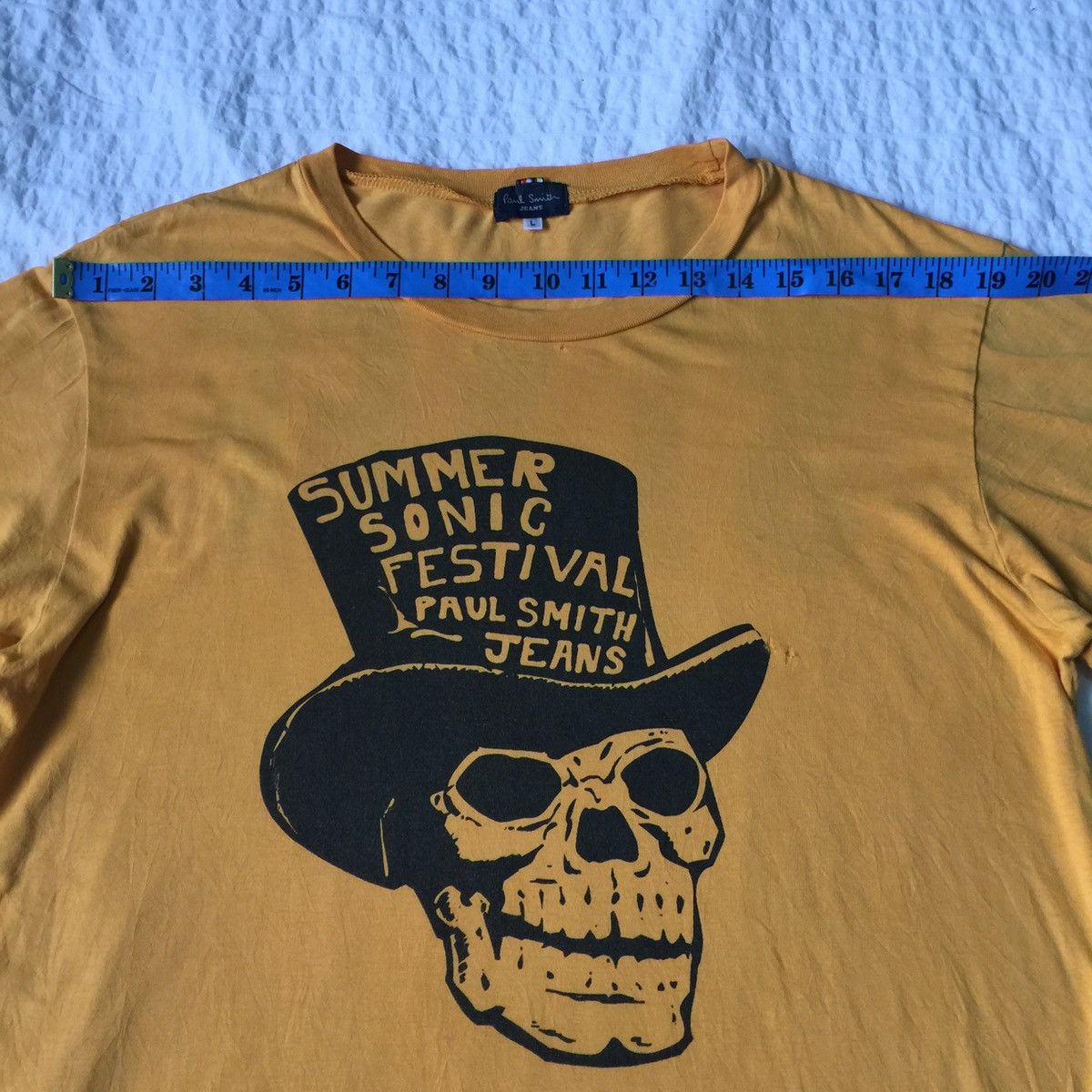 Paul Smith Rare skull design paul smith jeans tshirt Size US L / EU 52-54 / 3 - 14 Thumbnail