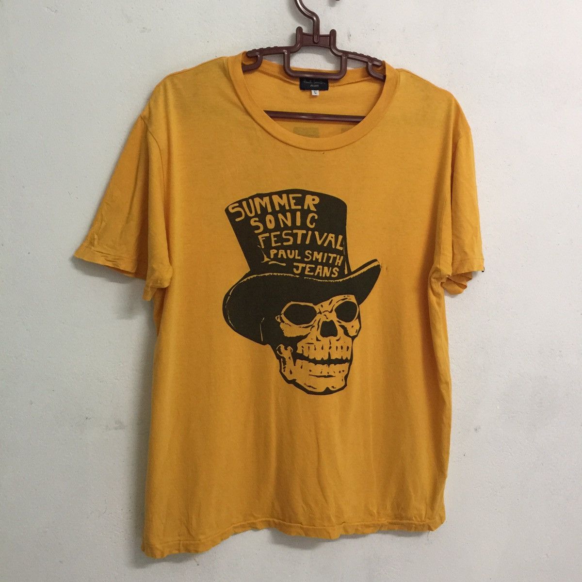 Paul Smith Rare skull design paul smith jeans tshirt Size US L / EU 52-54 / 3 - 3 Thumbnail