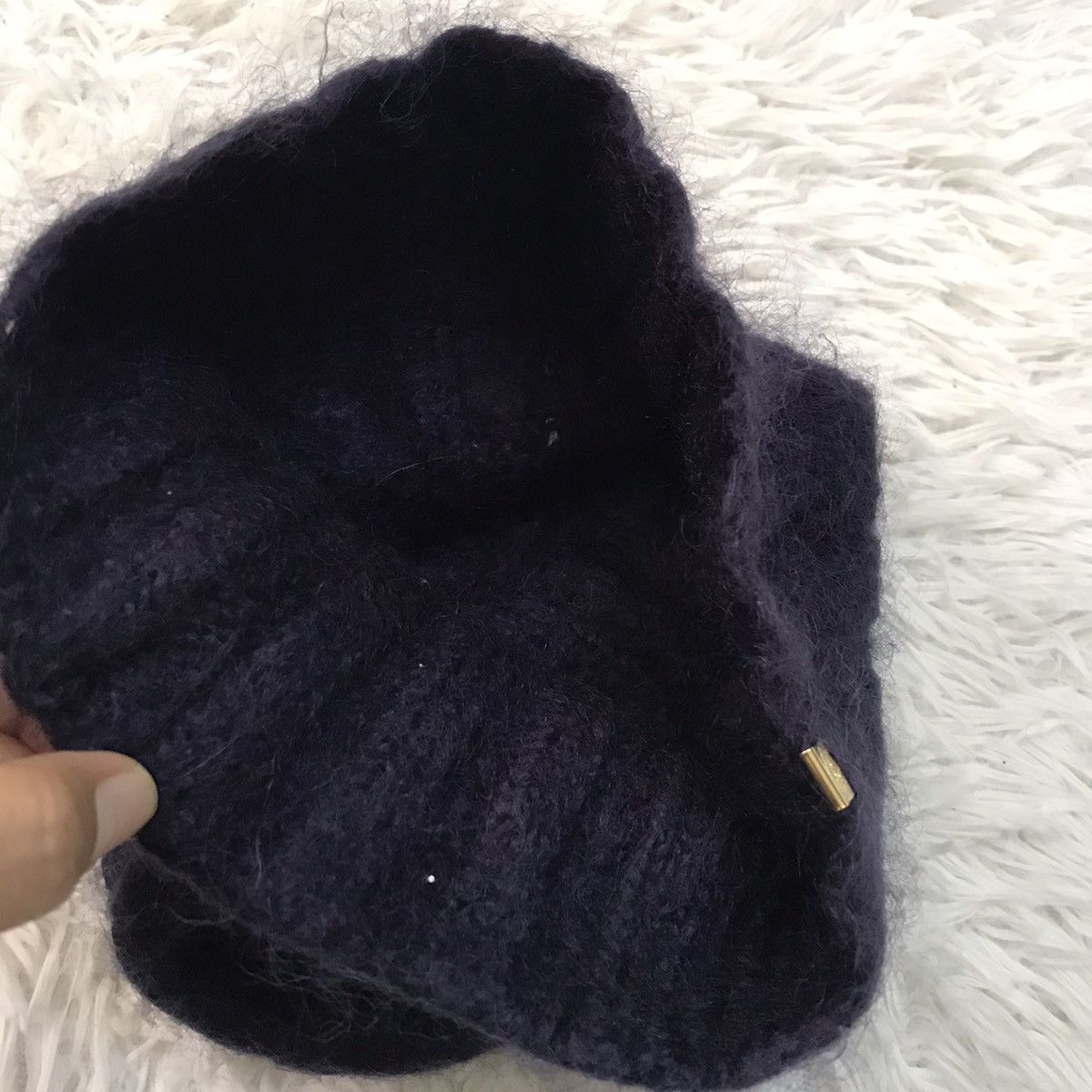 CA4LA Ca4la mohair beanie snow cap made in Japan Size ONE SIZE - 7 Thumbnail