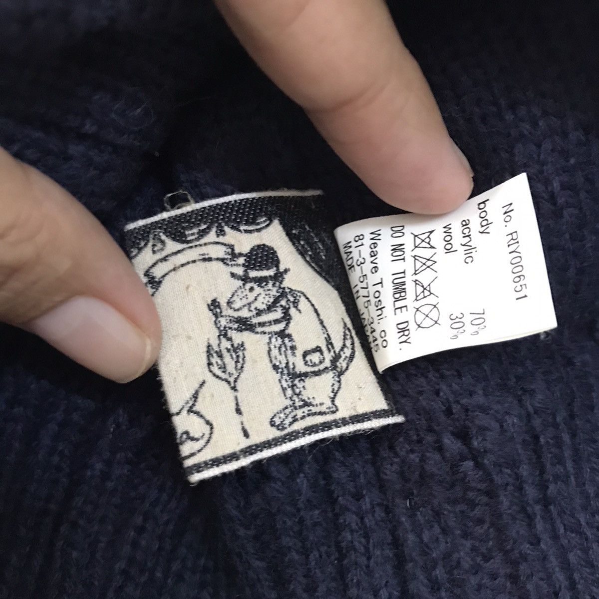 CA4LA 2 Pieces Japanese Ca4la Beanie / Snow Hat / Snow Cap Size ONE SIZE - 15 Thumbnail
