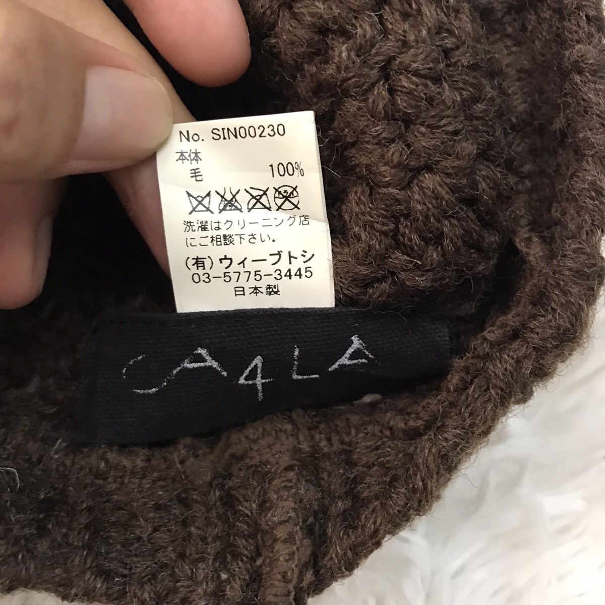 CA4LA Ca4la hat beanie snow cap made in Japan Size ONE SIZE - 6 Thumbnail
