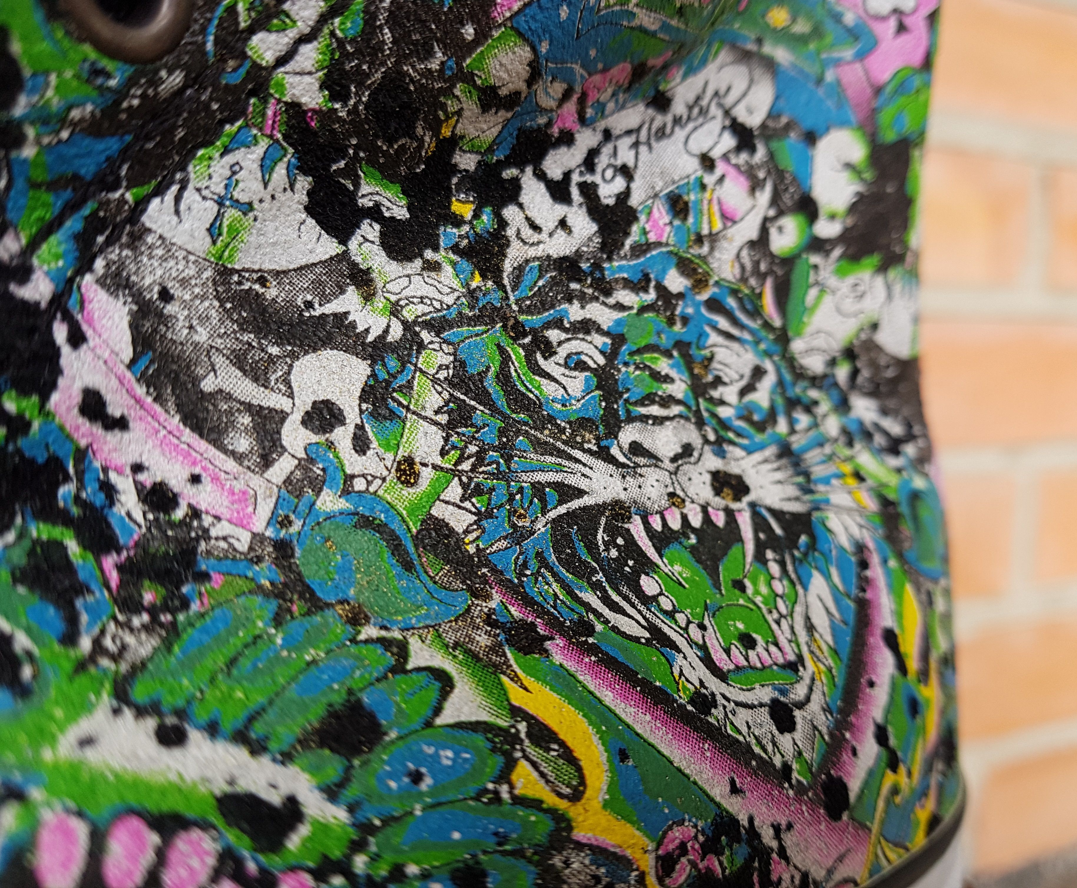 Ed Hardy Vintage Ed Hardy Hi-Top Womens Sherpa Suede Sneakers Size US 8 / IT 38 - 7 Thumbnail