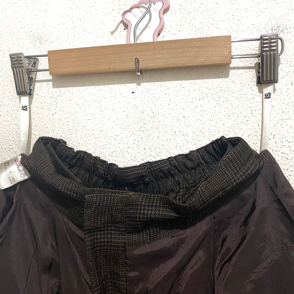 Issey Miyake Vintage ISSEY MIYAKE Checkered Pants High Waist Size 25" / US 0 / IT 36 - 9 Thumbnail