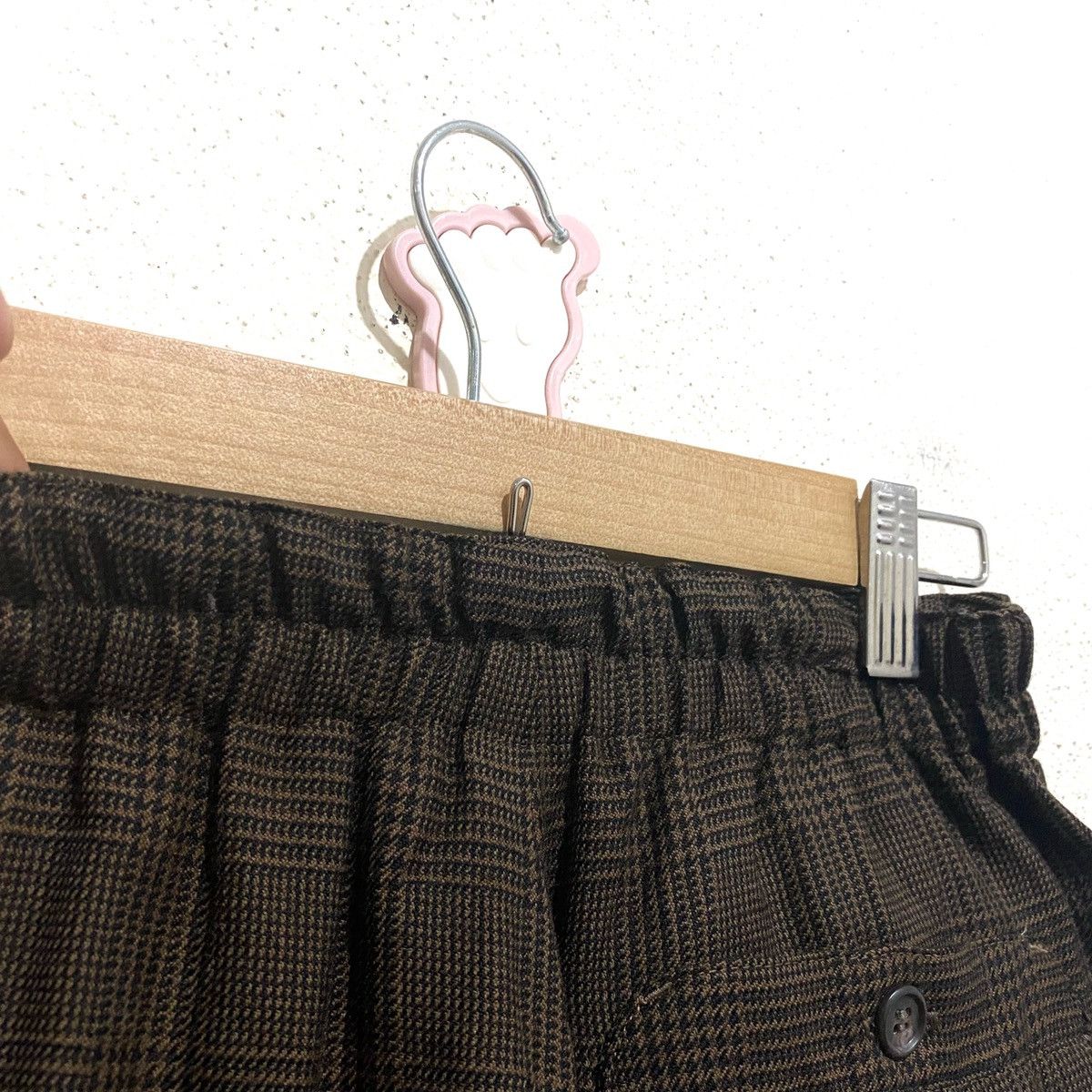 Issey Miyake Vintage ISSEY MIYAKE Checkered Pants High Waist Size 25" / US 0 / IT 36 - 6 Thumbnail