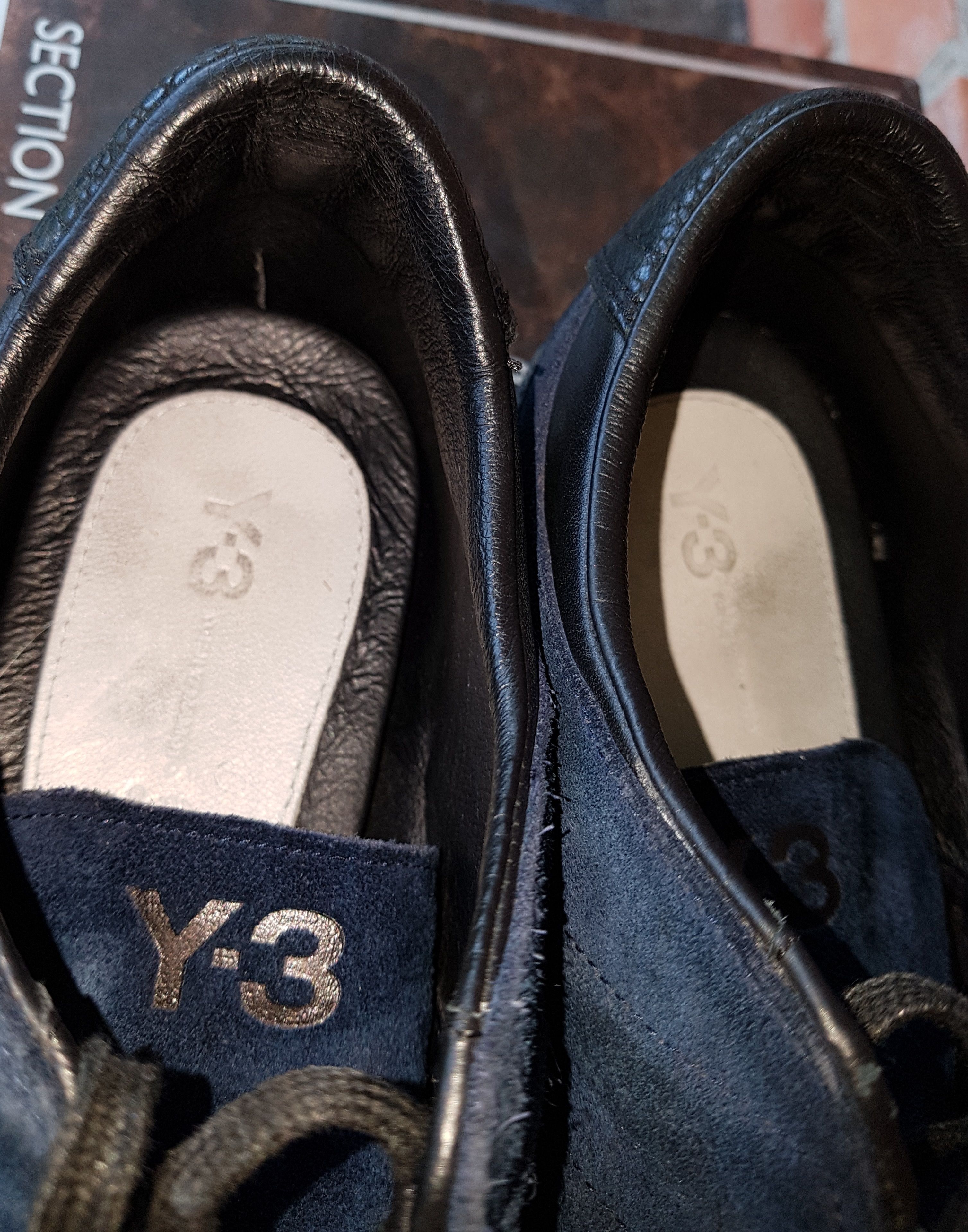 Adidas Adidas x Yohji Yamamoto Y-3 Honja Low Top Suede Sneakers Size US 8.5 / EU 41-42 - 10 Thumbnail