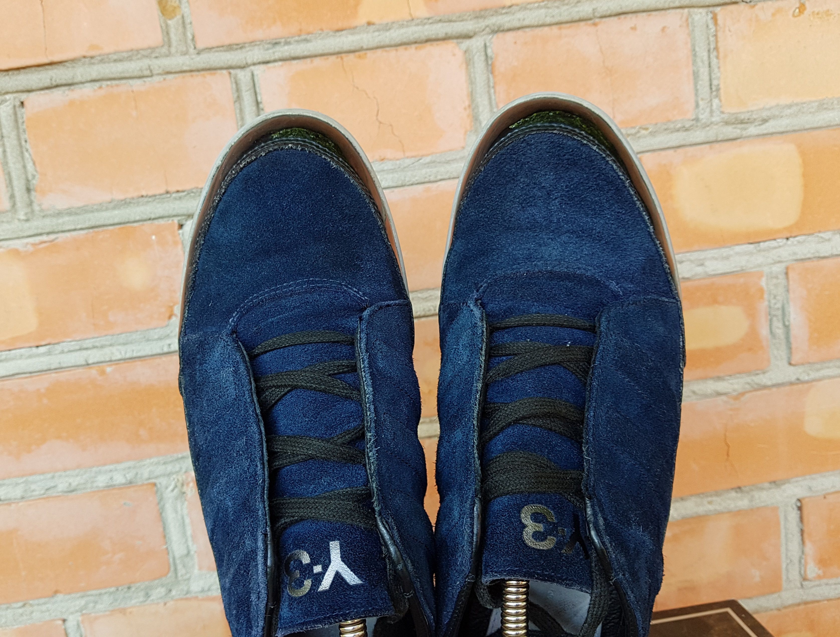 Adidas Adidas x Yohji Yamamoto Y-3 Honja Low Top Suede Sneakers Size US 8.5 / EU 41-42 - 5 Thumbnail