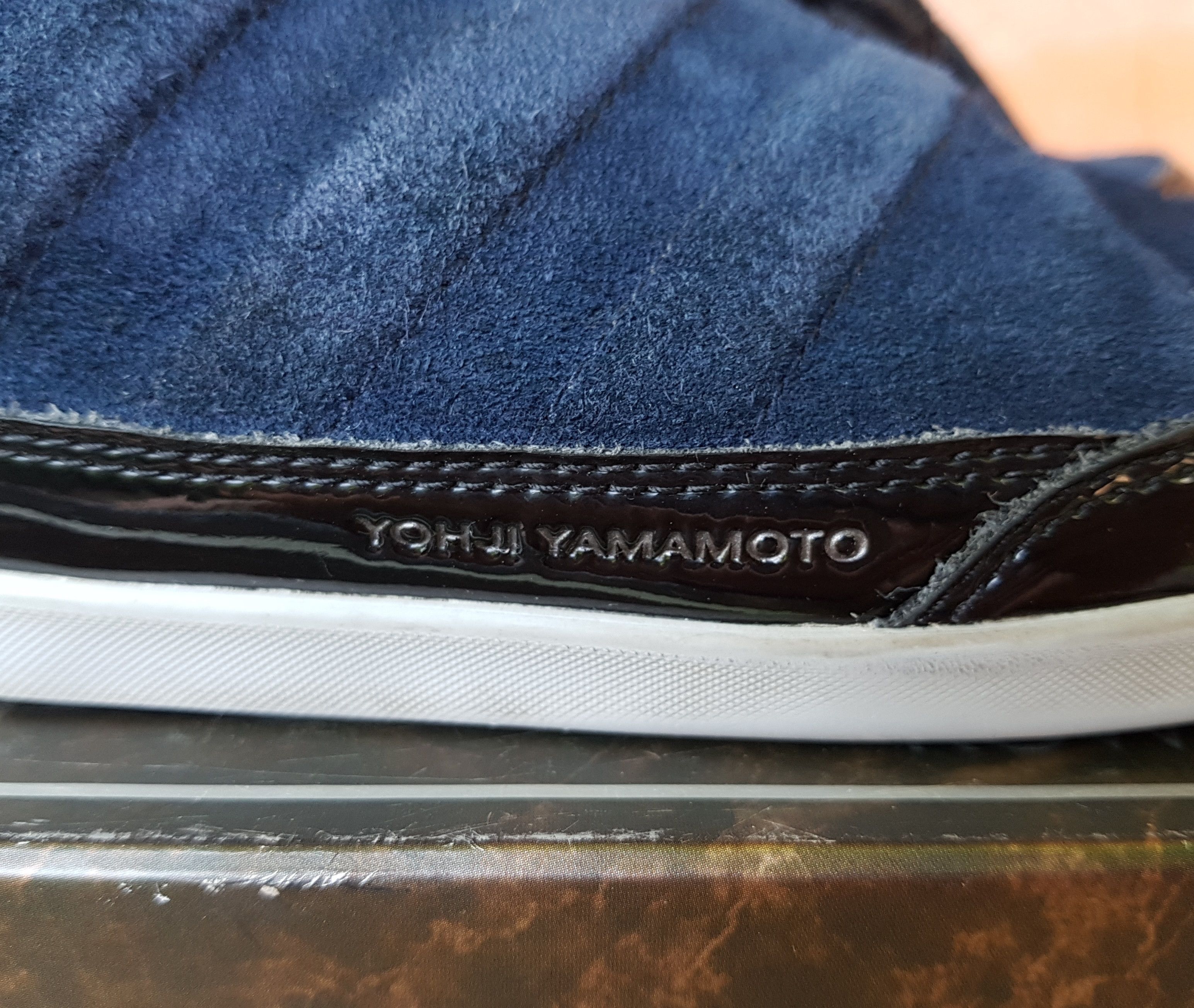 Adidas Adidas x Yohji Yamamoto Y-3 Honja Low Top Suede Sneakers Size US 8.5 / EU 41-42 - 8 Thumbnail