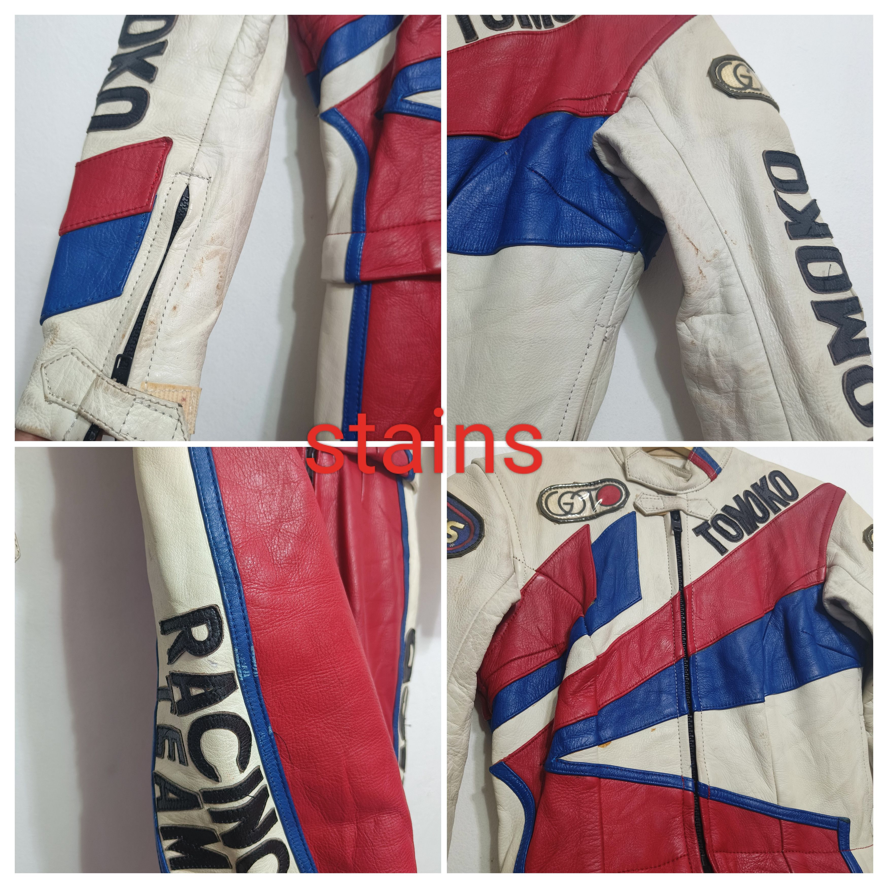 Japanese Brand Vintage Tomoko Igata Motogp 125 Handmade Leather Racing Suit Size US 28 / EU 44 - 9 Thumbnail