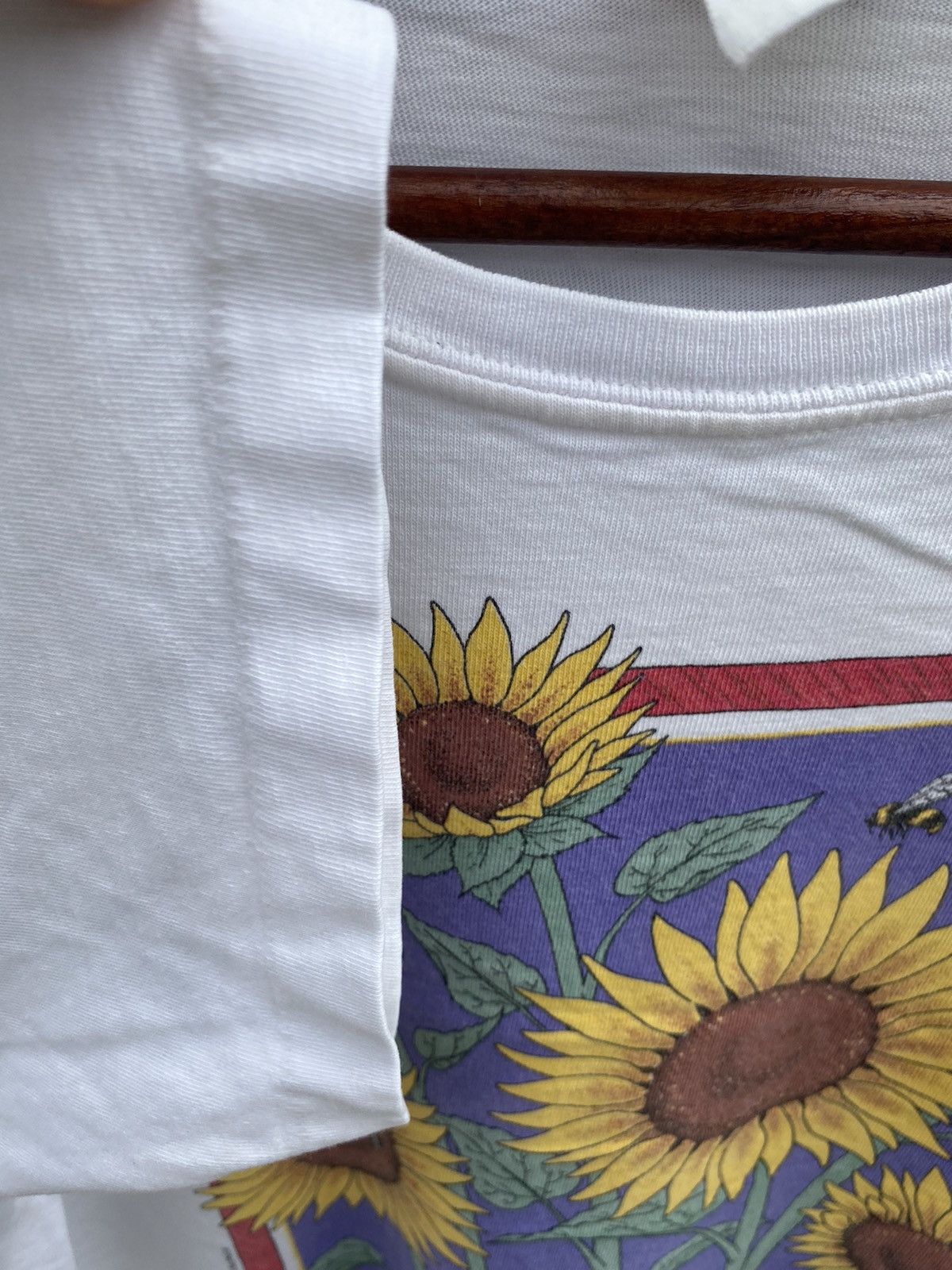 L.L. Bean × Vintage “Sunflower” Bee and Flower Shirt Size US M / EU 48-50 / 2 - 5 Thumbnail