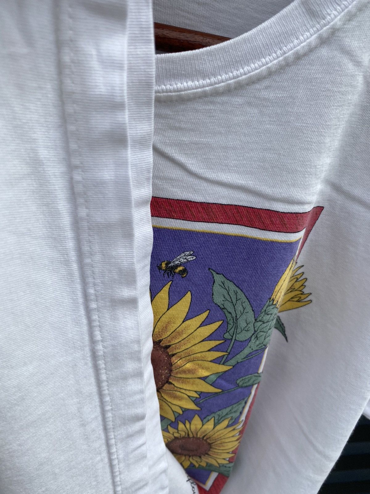 L.L. Bean × Vintage “Sunflower” Bee and Flower Shirt Size US M / EU 48-50 / 2 - 6 Thumbnail