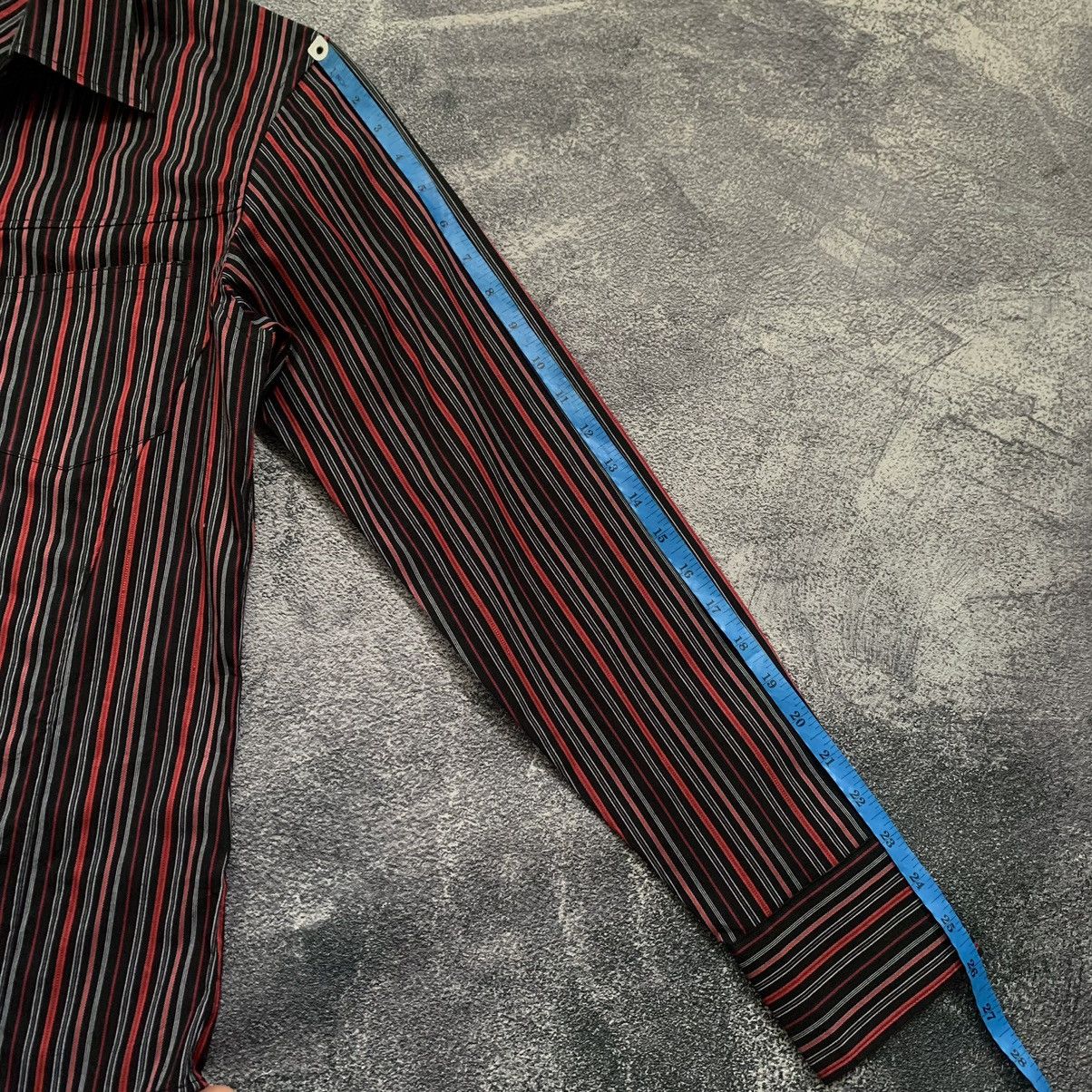 Issey Miyake × Pleats Please Issey Miyake × Tete Homme LAST DROP🔥TETE HOMME Stripes long sleeve shirt Size US L / EU 52-54 / 3 - 11 Thumbnail
