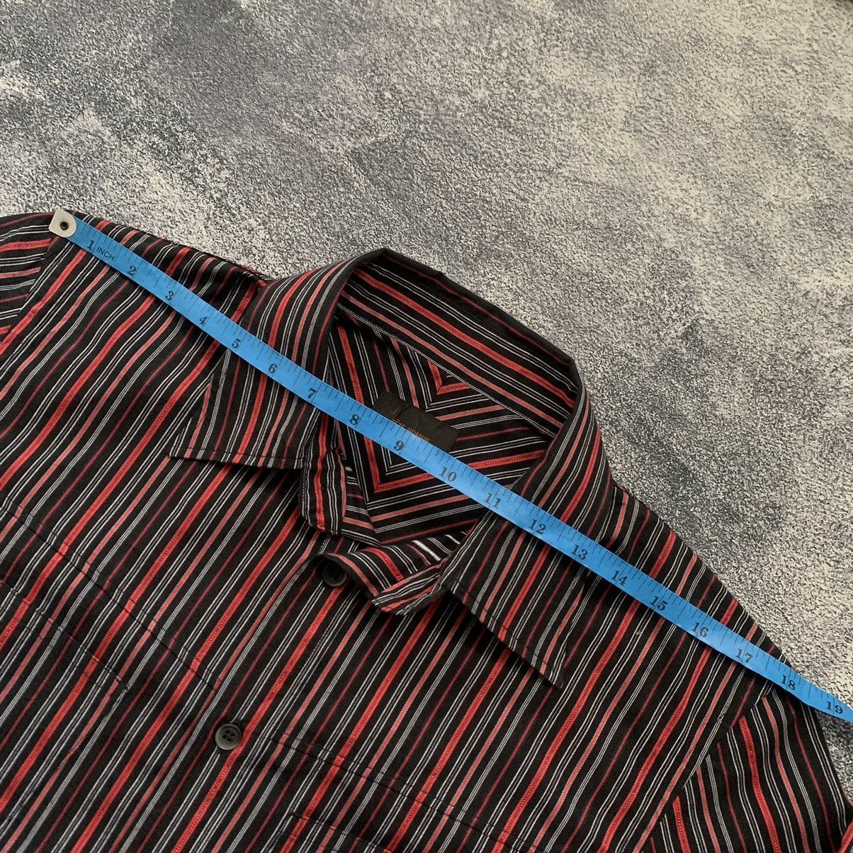 Issey Miyake × Pleats Please Issey Miyake × Tete Homme LAST DROP🔥TETE HOMME Stripes long sleeve shirt Size US L / EU 52-54 / 3 - 10 Thumbnail