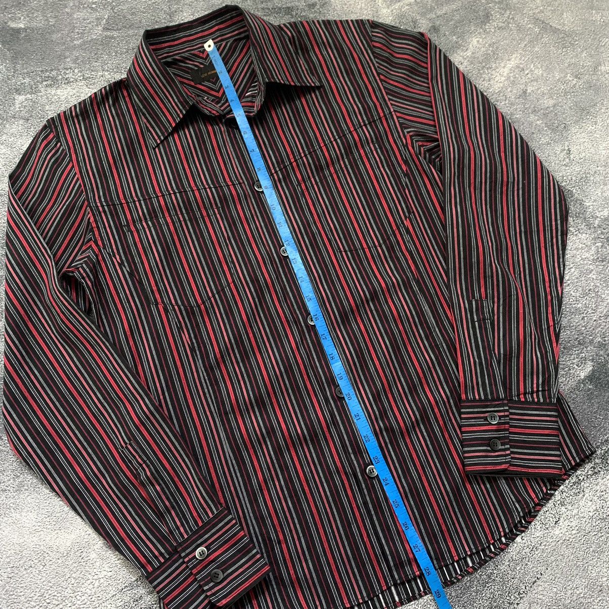 Issey Miyake × Pleats Please Issey Miyake × Tete Homme LAST DROP🔥TETE HOMME Stripes long sleeve shirt Size US L / EU 52-54 / 3 - 9 Thumbnail