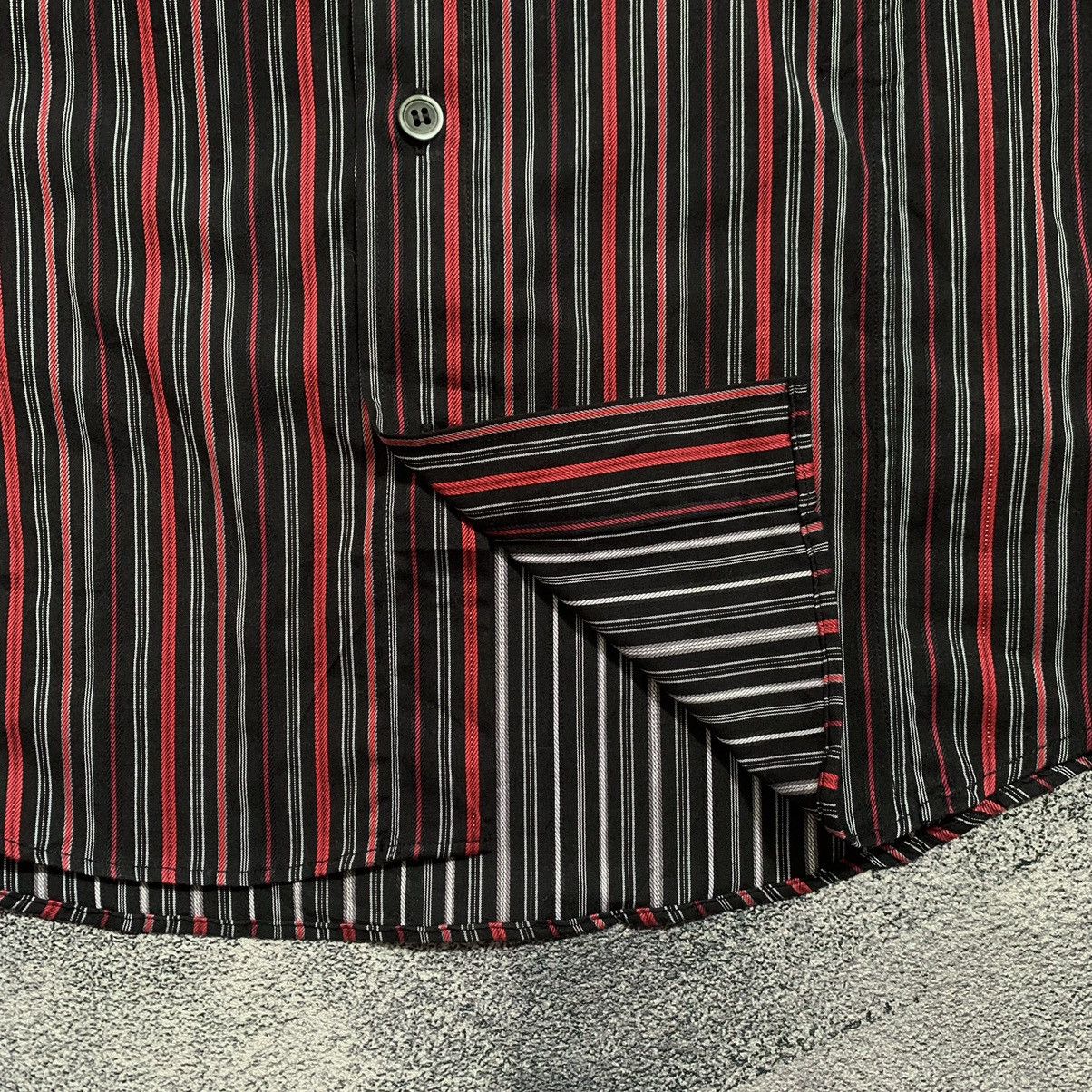 Issey Miyake × Pleats Please Issey Miyake × Tete Homme LAST DROP🔥TETE HOMME Stripes long sleeve shirt Size US L / EU 52-54 / 3 - 7 Thumbnail