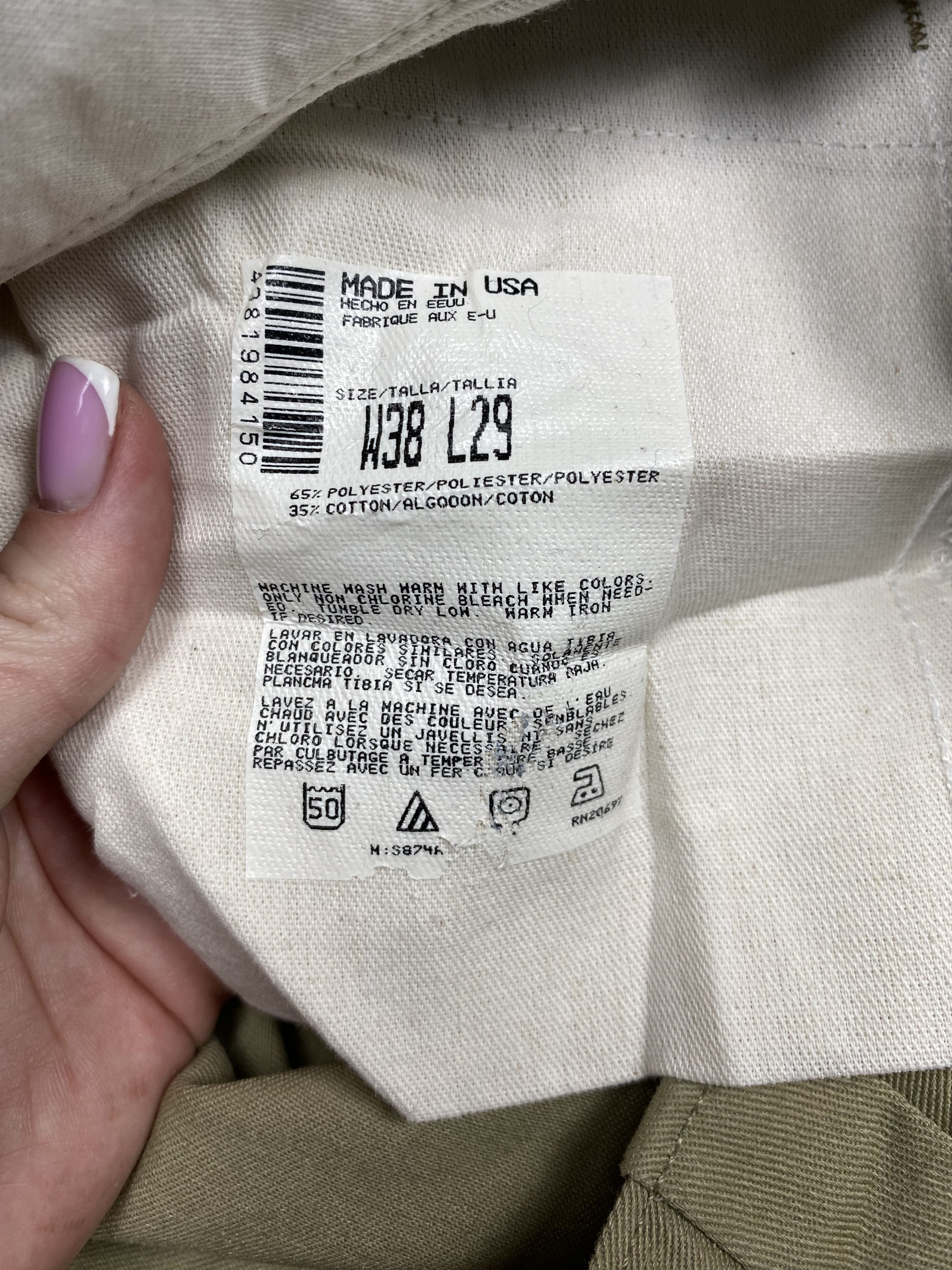 Dickies × Vintage Dickies Vintage Mens Chino Pants Workwear Y2K Size US 38 / EU 54 - 7 Thumbnail