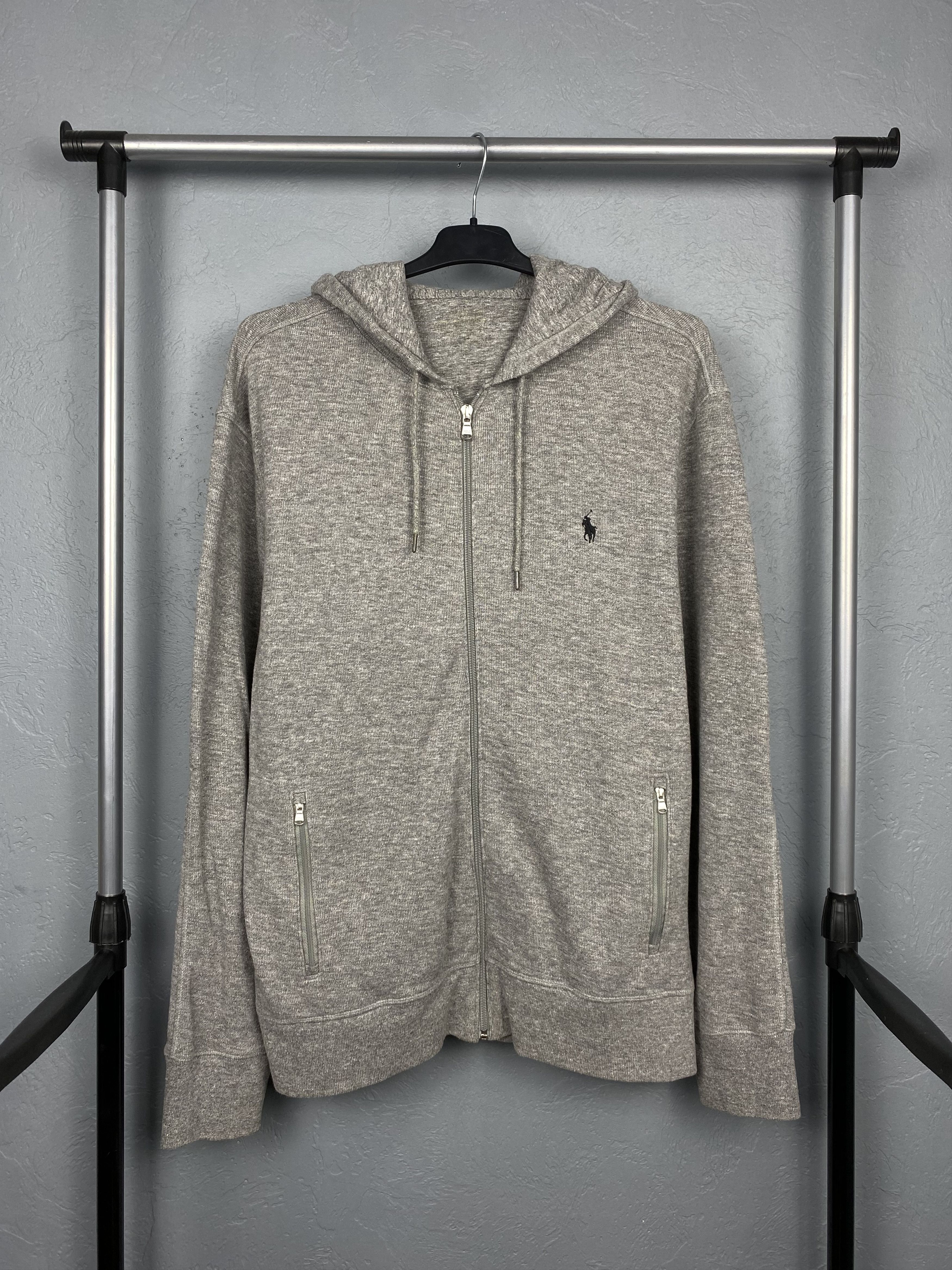 Polo Ralph Lauren Polo Ralph Lauren Vintage Mens Hoodie Zip Up Pony Y2K Size US XL / EU 56 / 4 - 1 Thumbnail