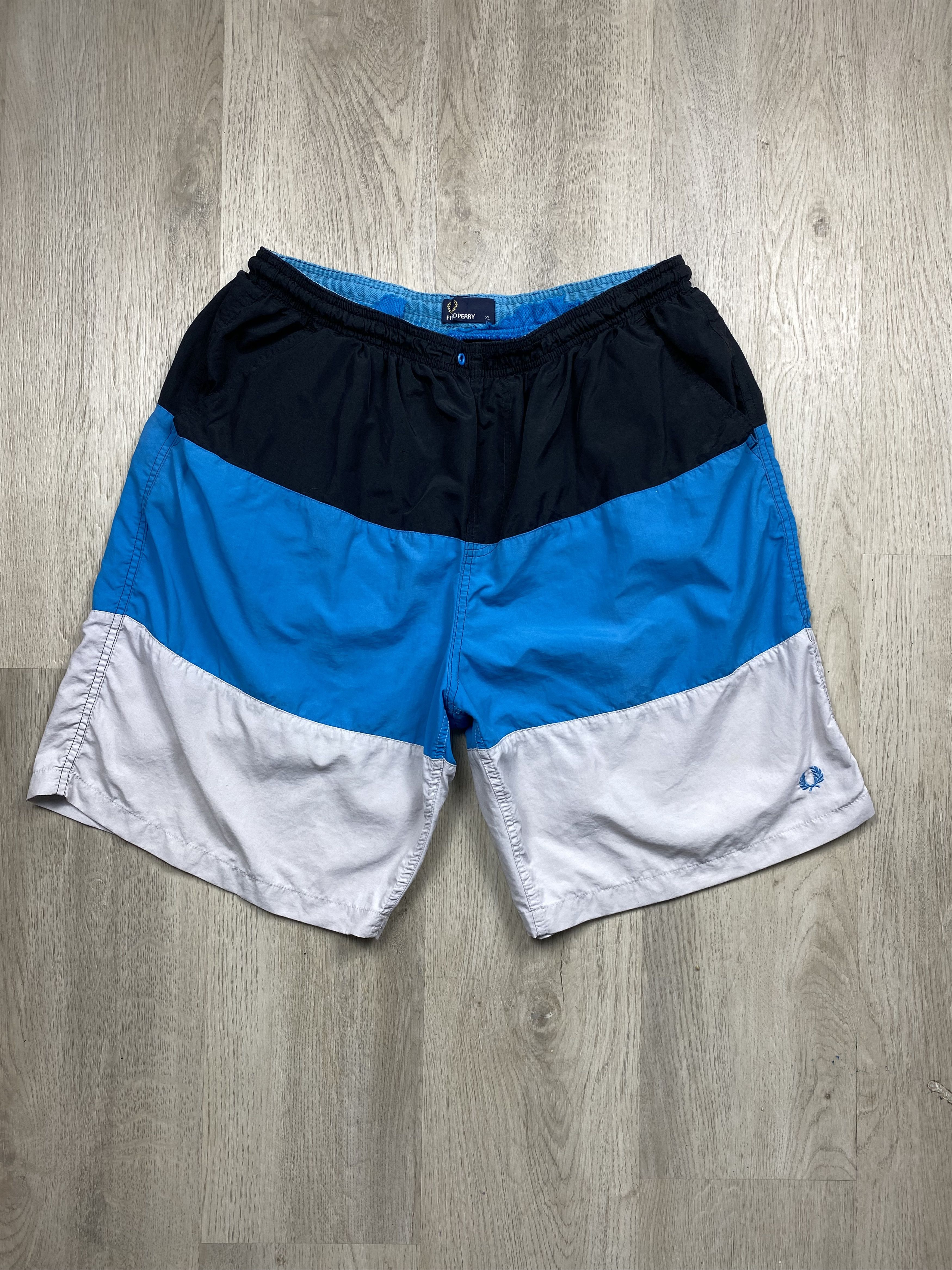 Fred Perry × Vintage Fred Perry Vintage Mens Nylon Shorts Y2K Size US 32 / EU 48 - 1 Thumbnail