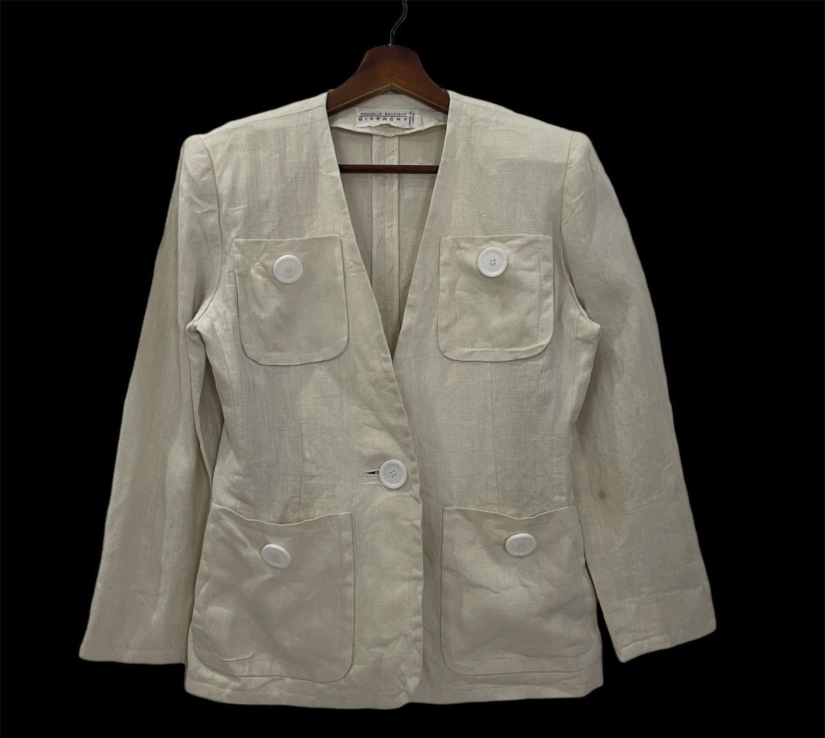 Givenchy Vintage Nouvelle Boutique Givenchy Unisex Coat Jacket Size US S / EU 44-46 / 1 - 1 Thumbnail