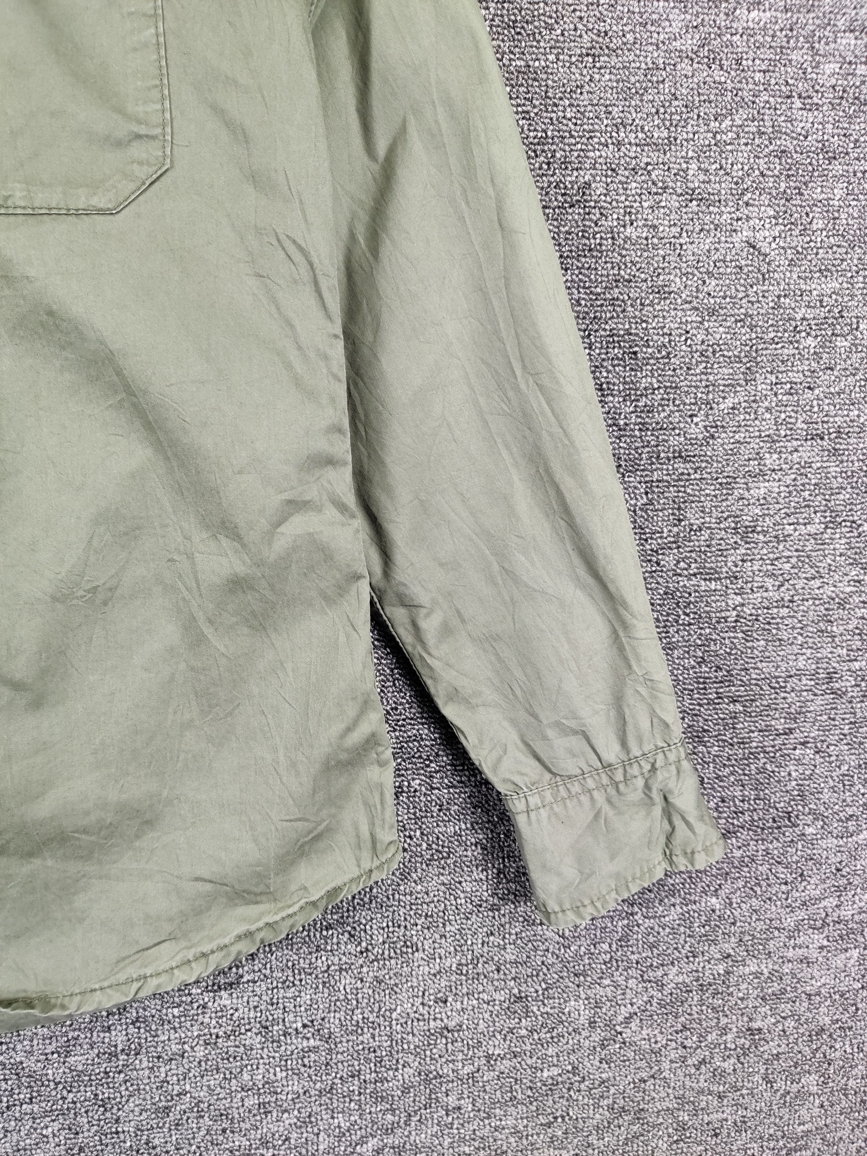 Japanese Brand Vintage Back Number Tactical Pocket Work Shirt Size US M / EU 48-50 / 2 - 3 Thumbnail