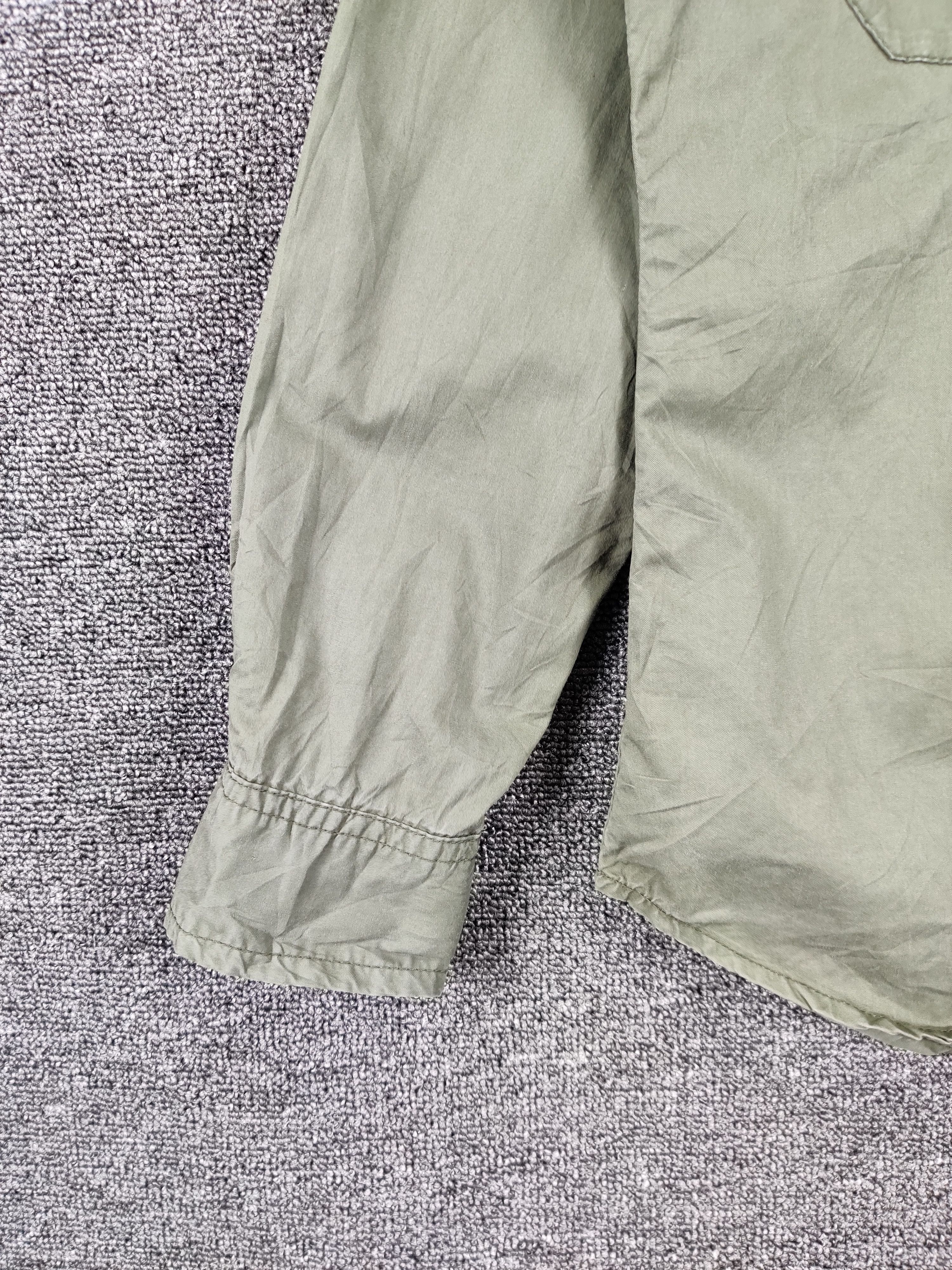 Japanese Brand Vintage Back Number Tactical Pocket Work Shirt Size US M / EU 48-50 / 2 - 4 Thumbnail