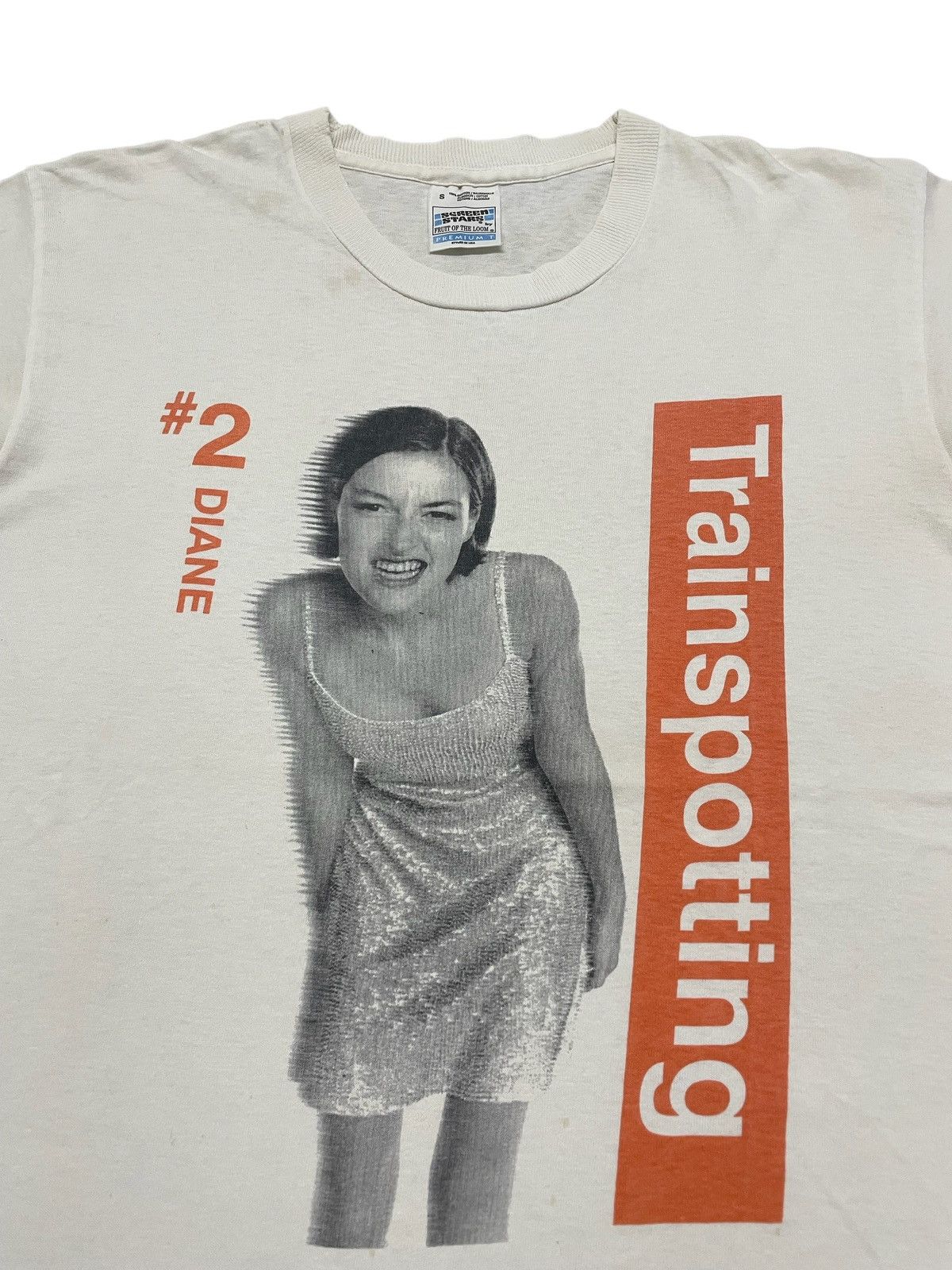 Vintage Original Vintage 90s #2 DIANE Trainspotting Movie T-shirt 