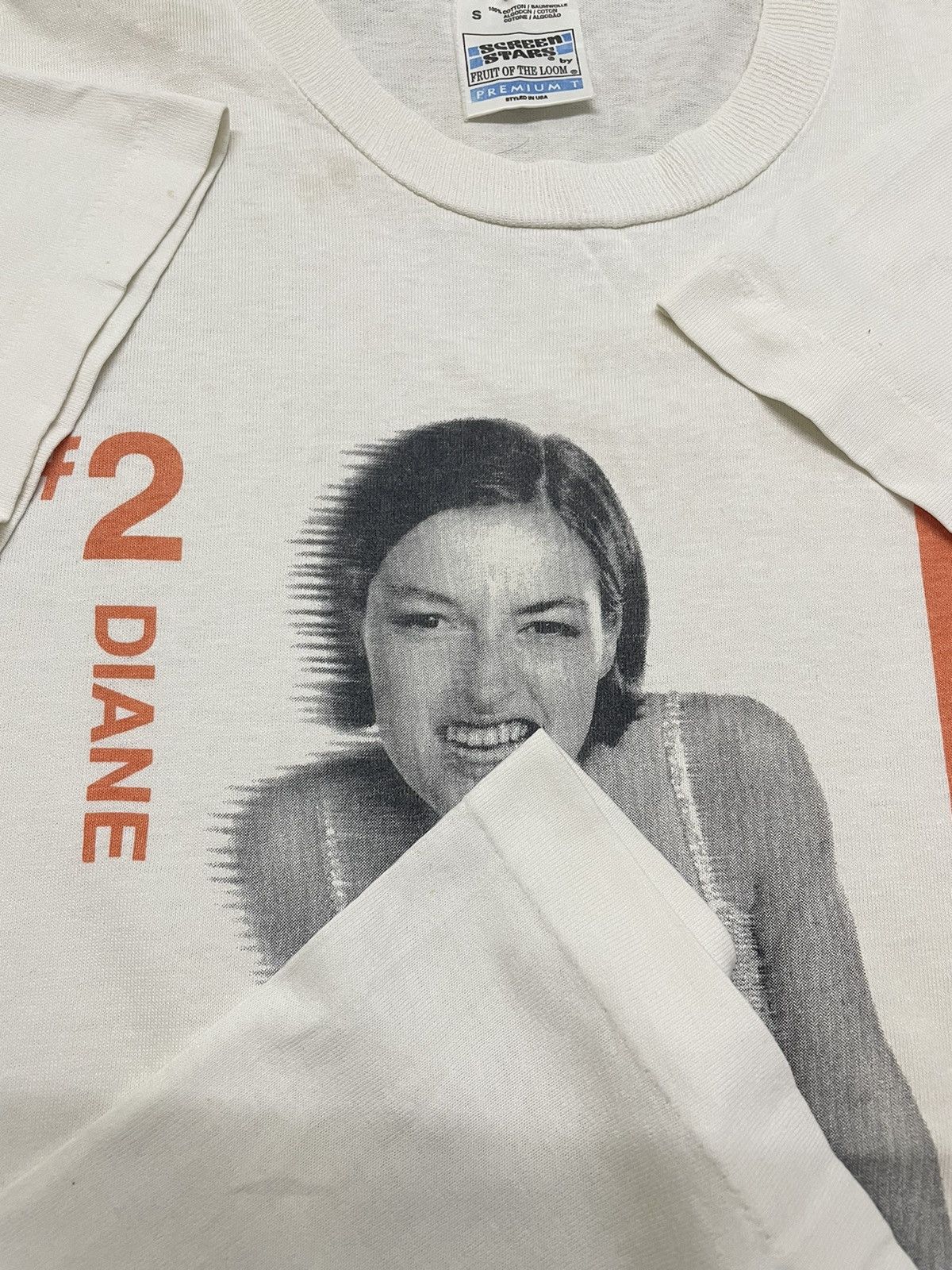 Vintage Original Vintage 90s #2 DIANE Trainspotting Movie T-shirt Size US S / EU 44-46 / 1 - 7 Thumbnail