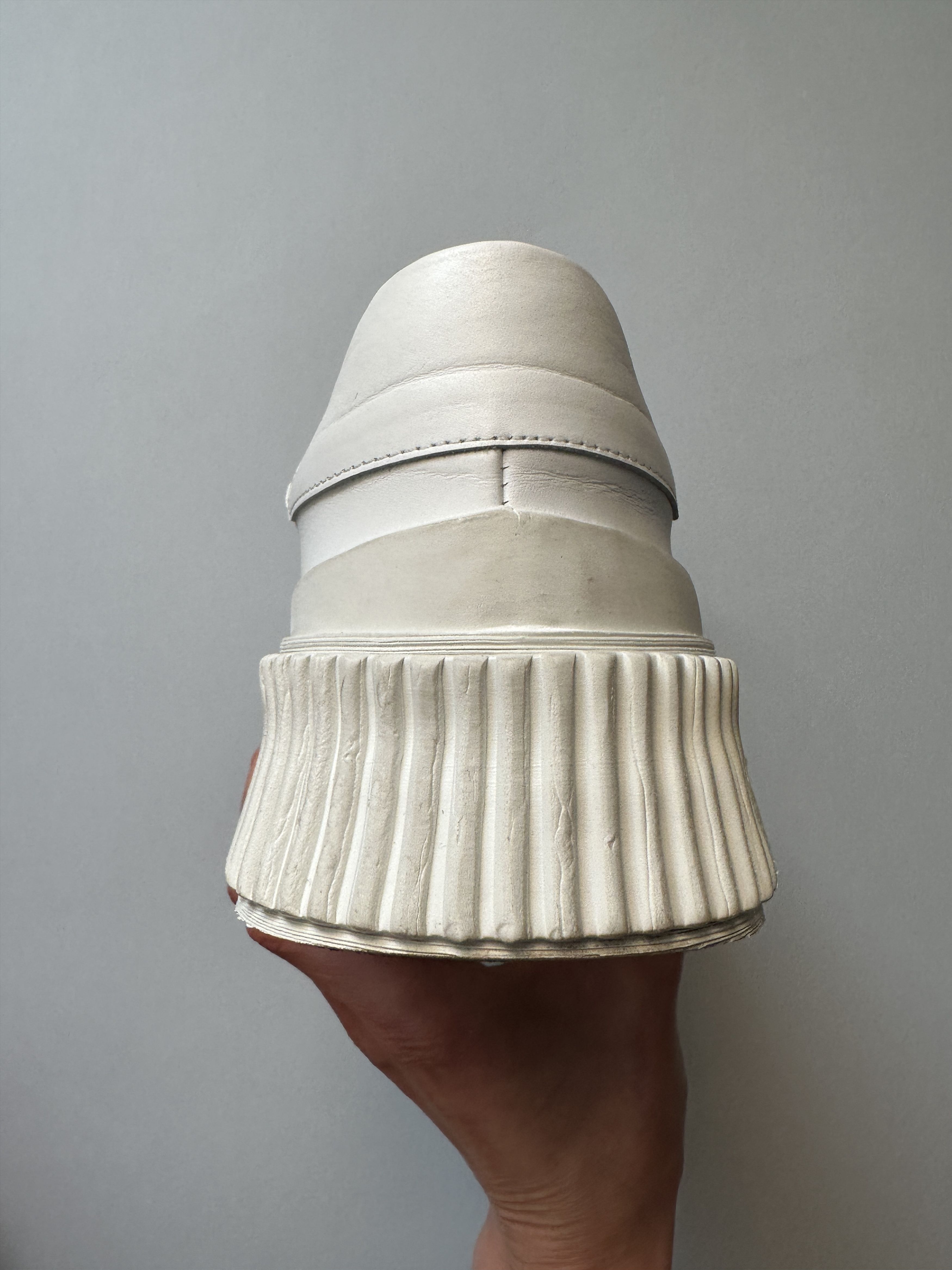 Jil Sander Jil Sander Vulcanized Low Top Leather Sneakers Size US 9 / IT 39 - 8 Thumbnail