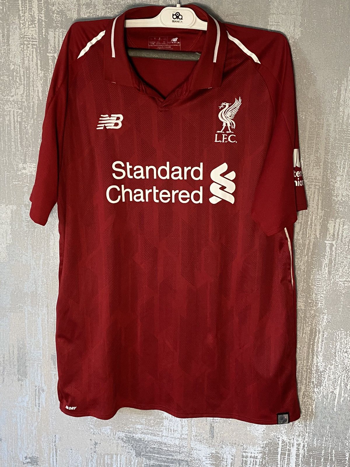 New Balance 2018 Liverpool Home New Balance Soccer Jersey #8 Keita Size US XL / EU 56 / 4 - 1 Thumbnail