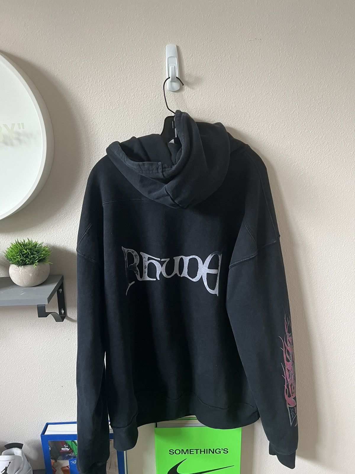 Rhude Rhude Flame Logo Hoodie Size US L / EU 52-54 / 3 - 2 Thumbnail