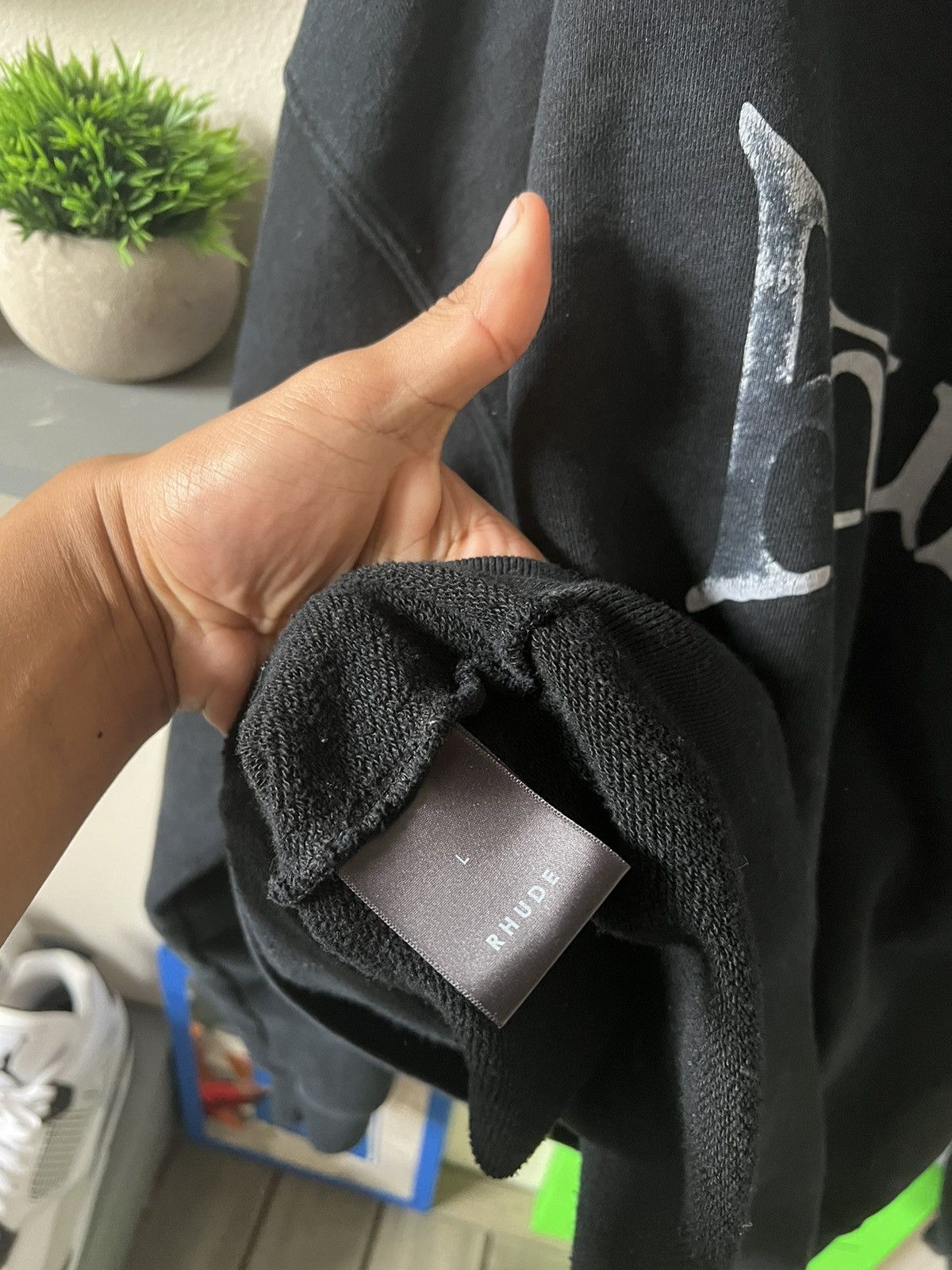 Rhude Rhude Flame Logo Hoodie Size US L / EU 52-54 / 3 - 8 Thumbnail