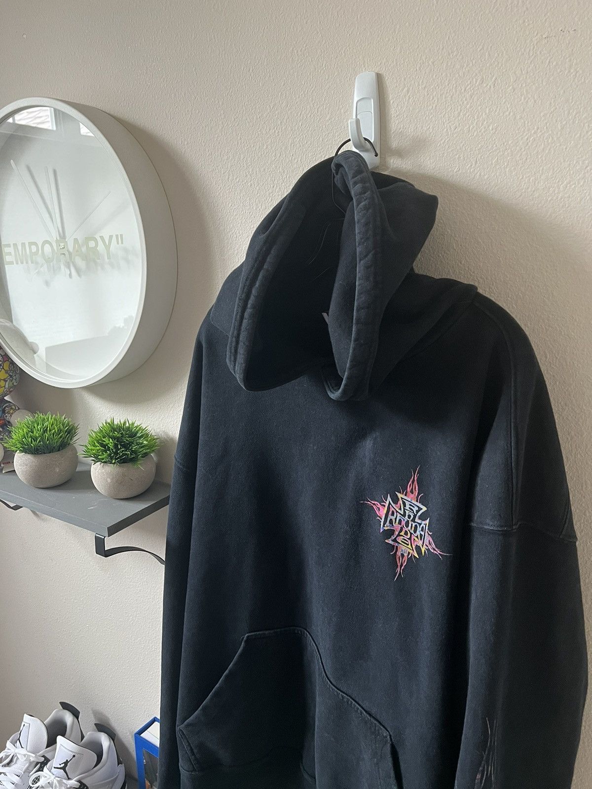 Rhude Rhude Flame Logo Hoodie Size US L / EU 52-54 / 3 - 3 Thumbnail
