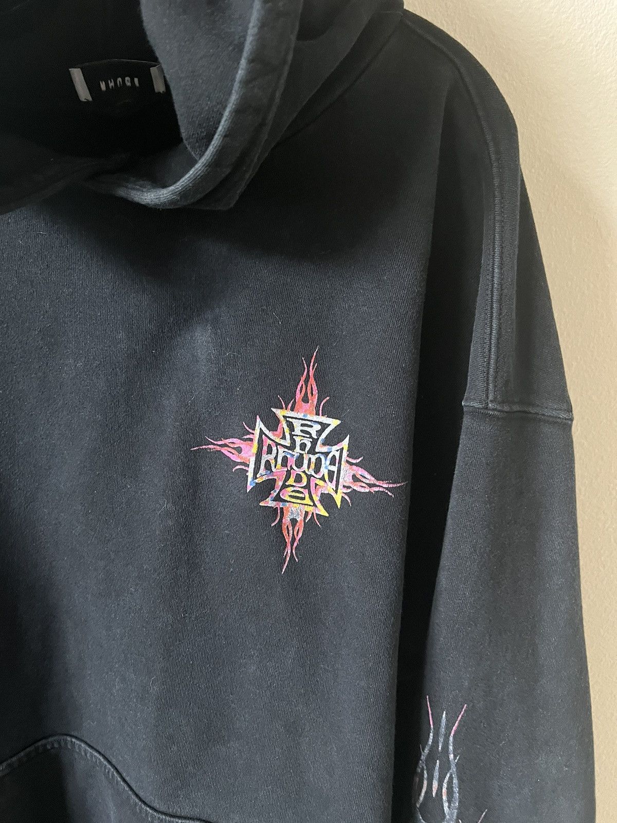 Rhude Rhude Flame Logo Hoodie Size US L / EU 52-54 / 3 - 5 Thumbnail