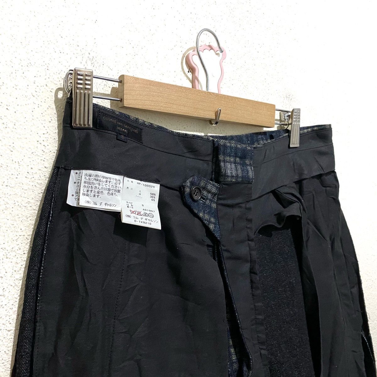 Comme des Garcons Vintage Almost Deadstock AD1997 CDG Wool Checkered Pants Size US 30 / EU 46 - 8 Thumbnail