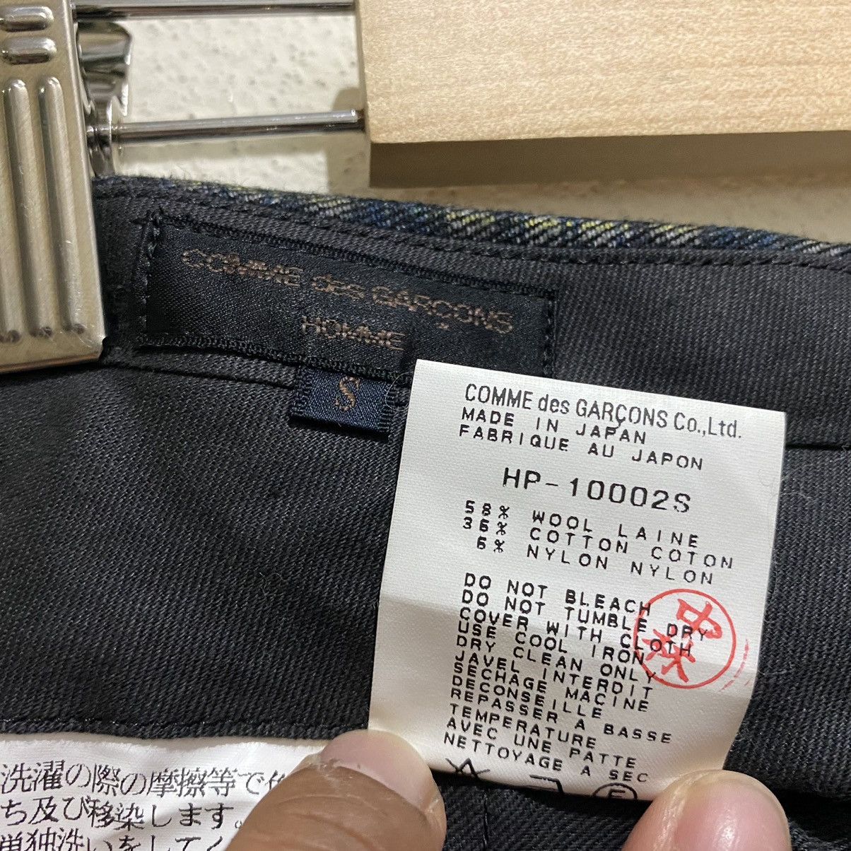 Comme des Garcons Vintage Almost Deadstock AD1997 CDG Wool Checkered Pants Size US 30 / EU 46 - 10 Thumbnail