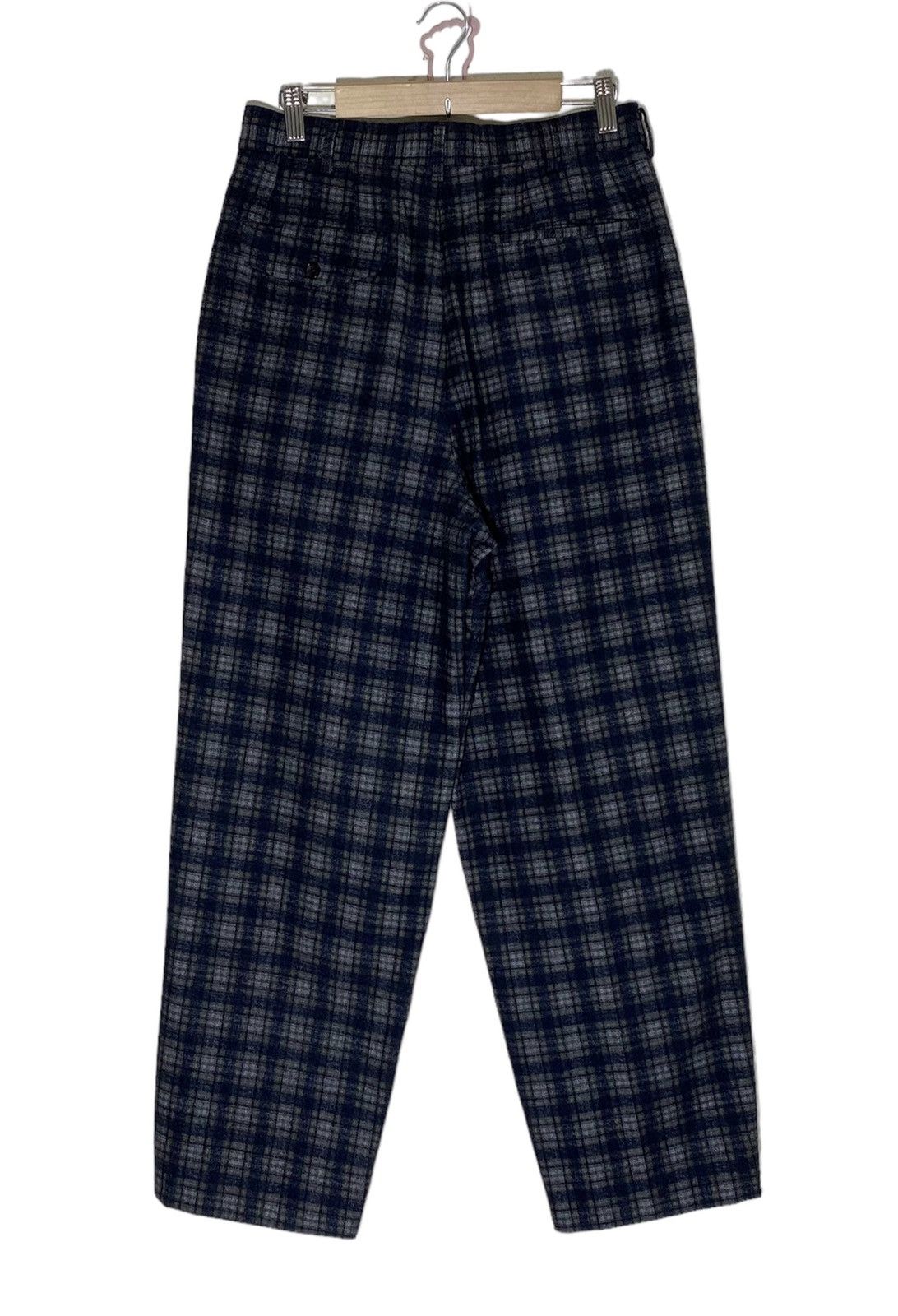 Comme des Garcons Vintage Almost Deadstock AD1997 CDG Wool Checkered Pants Size US 30 / EU 46 - 4 Thumbnail