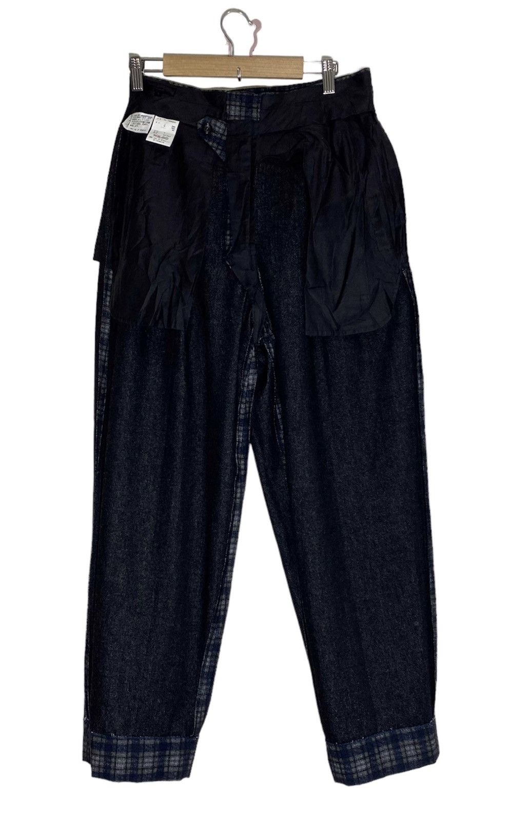 Comme des Garcons Vintage Almost Deadstock AD1997 CDG Wool Checkered Pants Size US 30 / EU 46 - 7 Thumbnail