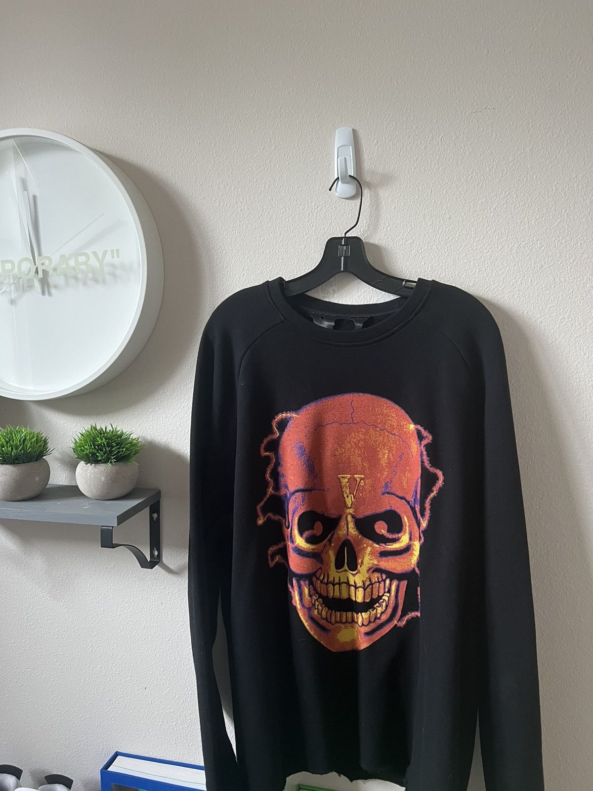 Vlone Vlone Stonecold Crewneck Sweatshirt Size US XL / EU 56 / 4 - 2 Thumbnail