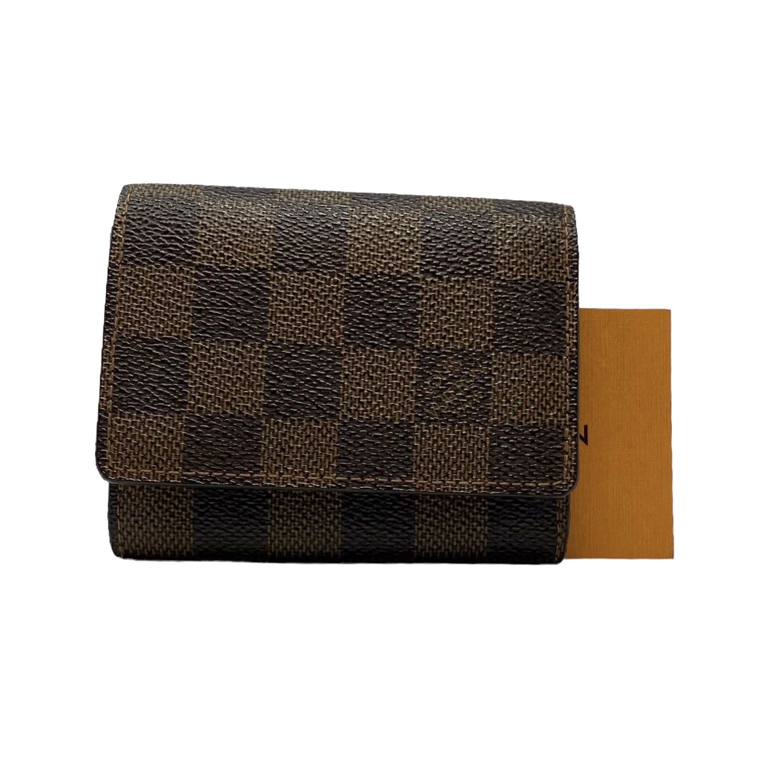Louis Vuitton Louis Vuitton Damier Ebene Envelope Business Card Holder