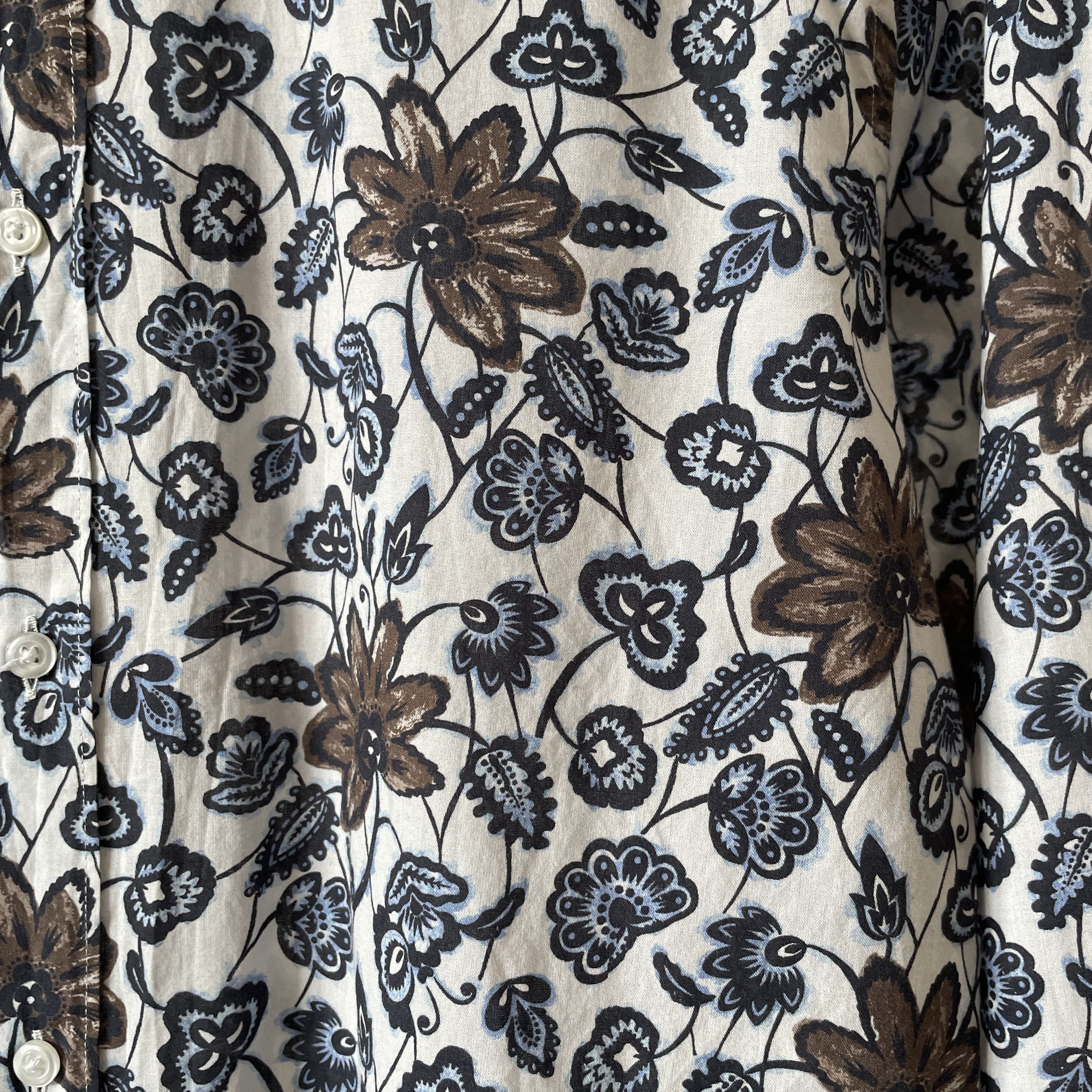 Corneliani Corneliani CC Collection Light Floral Shirt Size 41 Size 42R - 5 Thumbnail