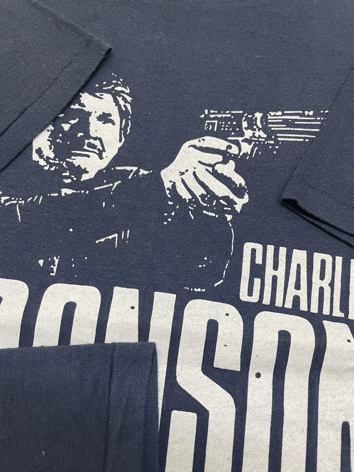 Other Vintage 80/90s Charles Bronson T-shirt Size US M / EU 48-50 / 2 - 6 Thumbnail