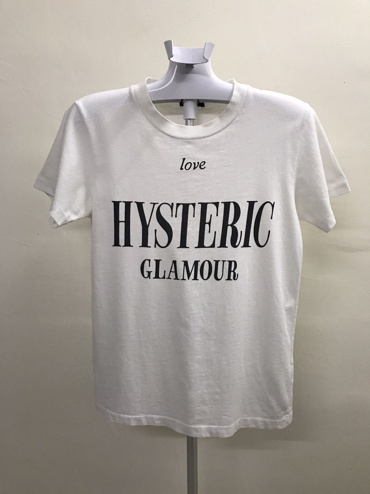 Hysteric Glamour × Japanese Brand × Vintage Vintage Hysteric Glamour Tee Big Spell Out Tee Size US XS / EU 42 / 0 - 1 Thumbnail