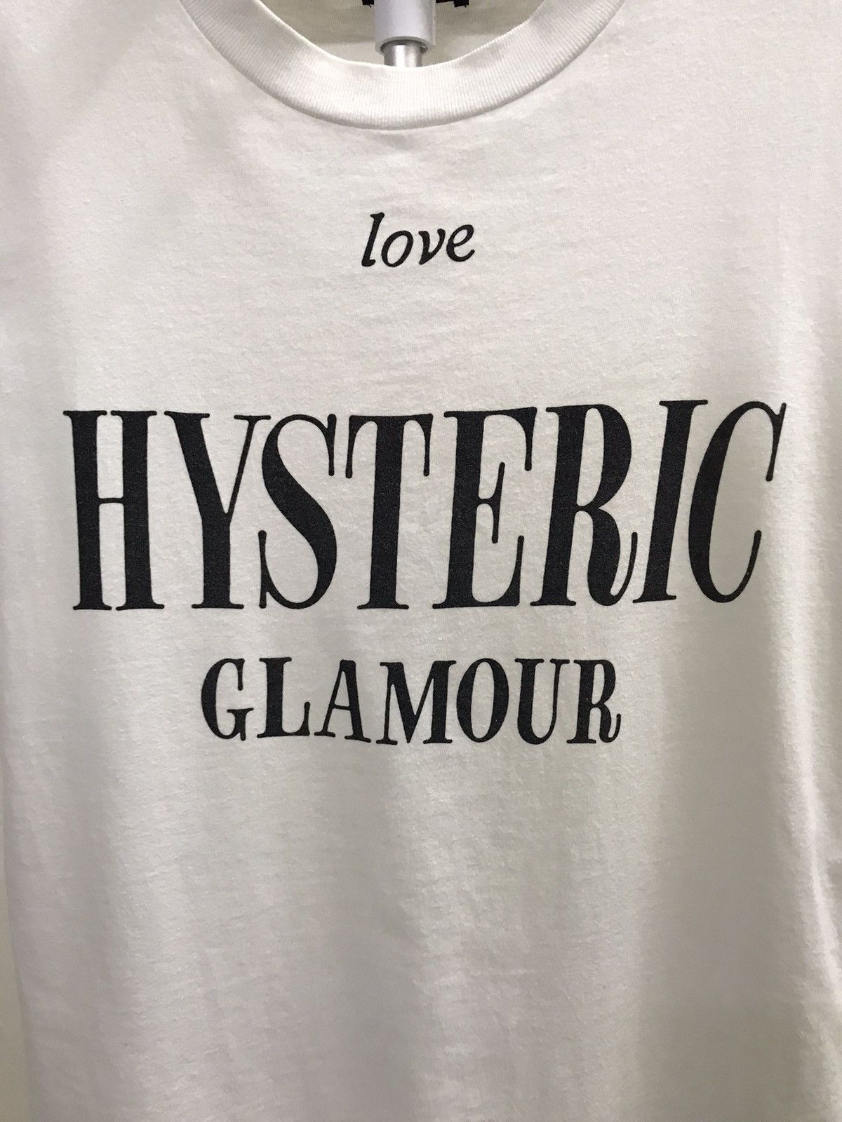 Hysteric Glamour × Japanese Brand × Vintage Vintage Hysteric Glamour Tee Big Spell Out Tee Size US XS / EU 42 / 0 - 2 Thumbnail
